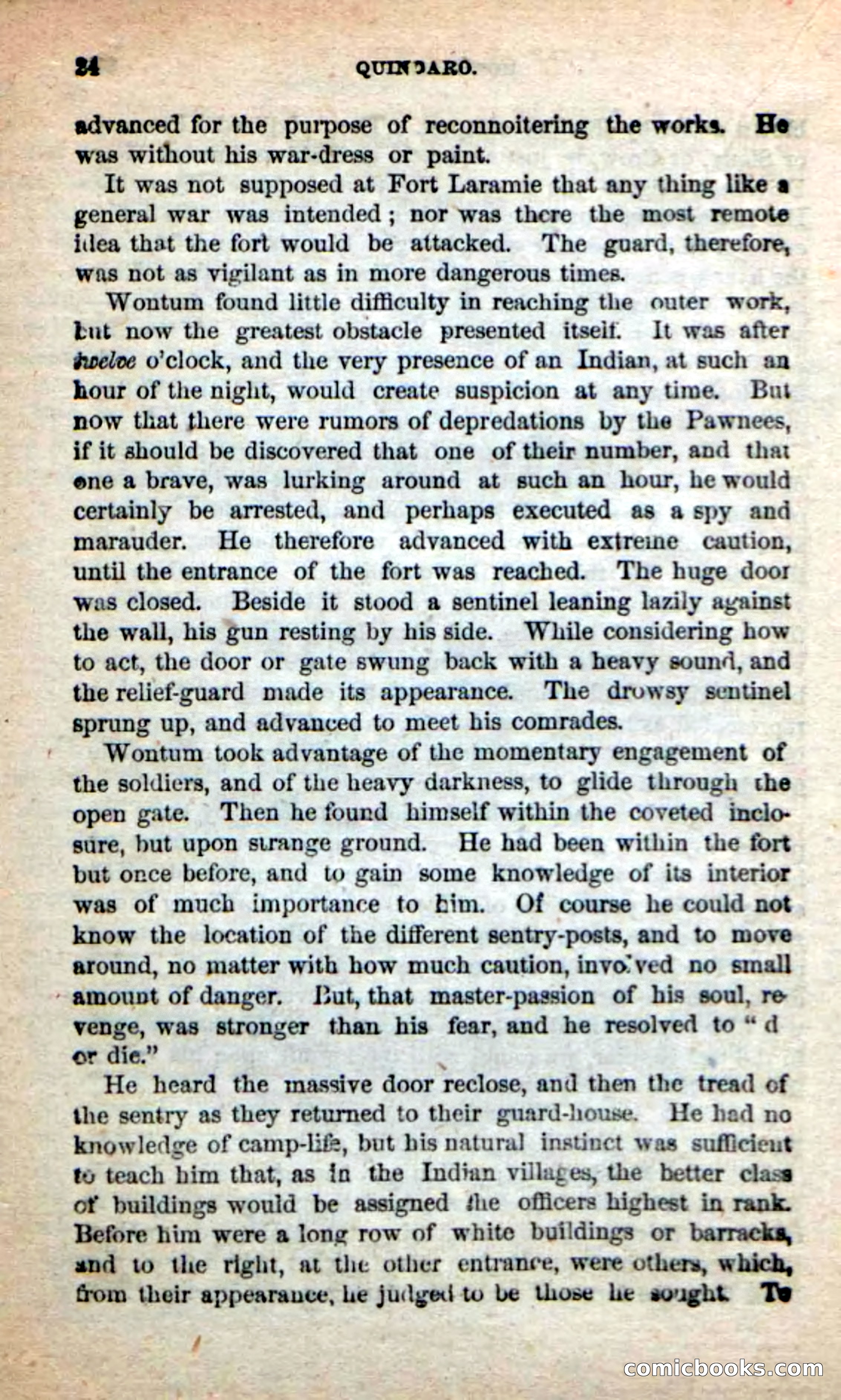 Beadle's New Dime Novels: Quindaro — page 20 of 104