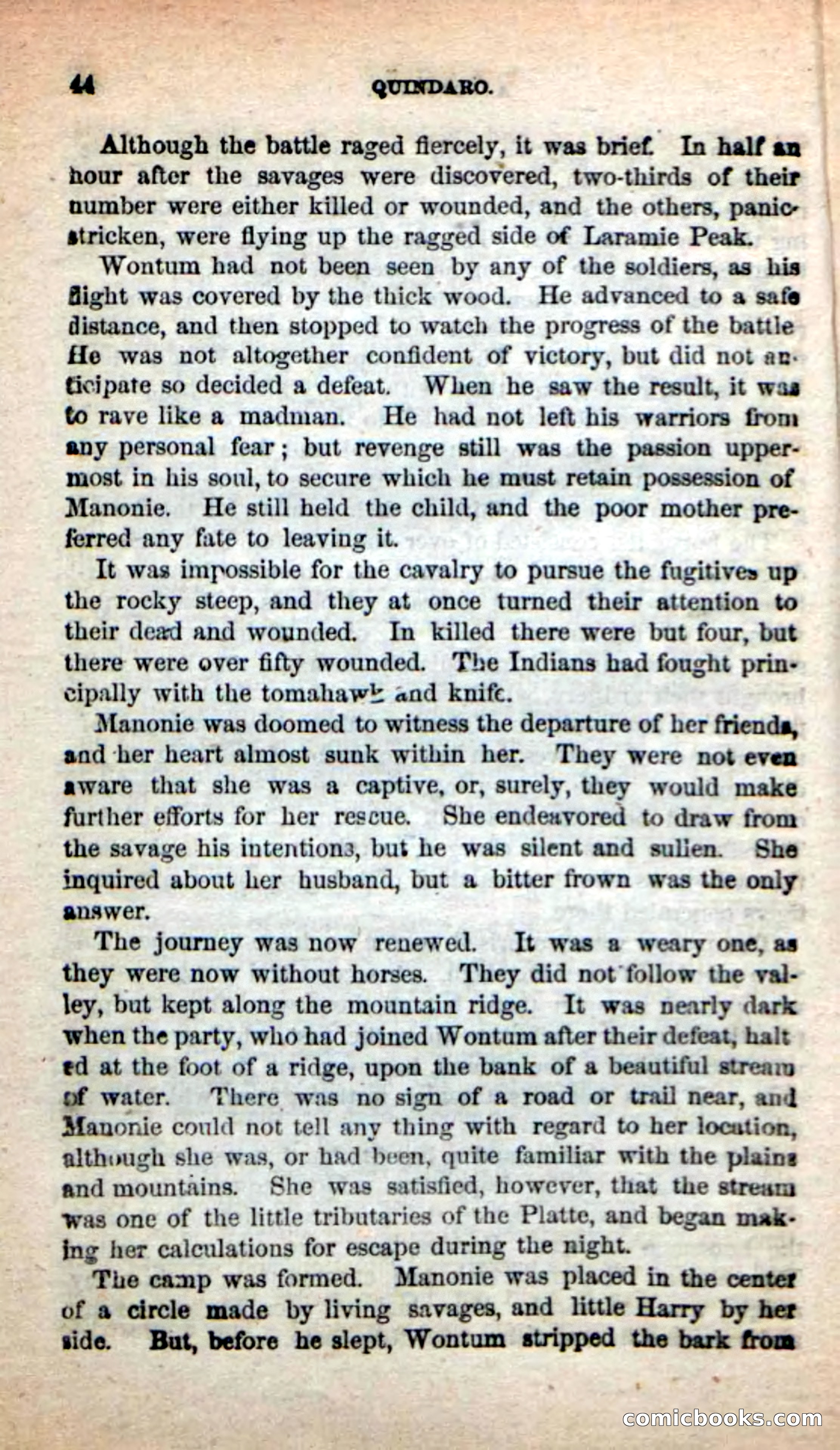 Beadle's New Dime Novels: Quindaro — page 40 of 104