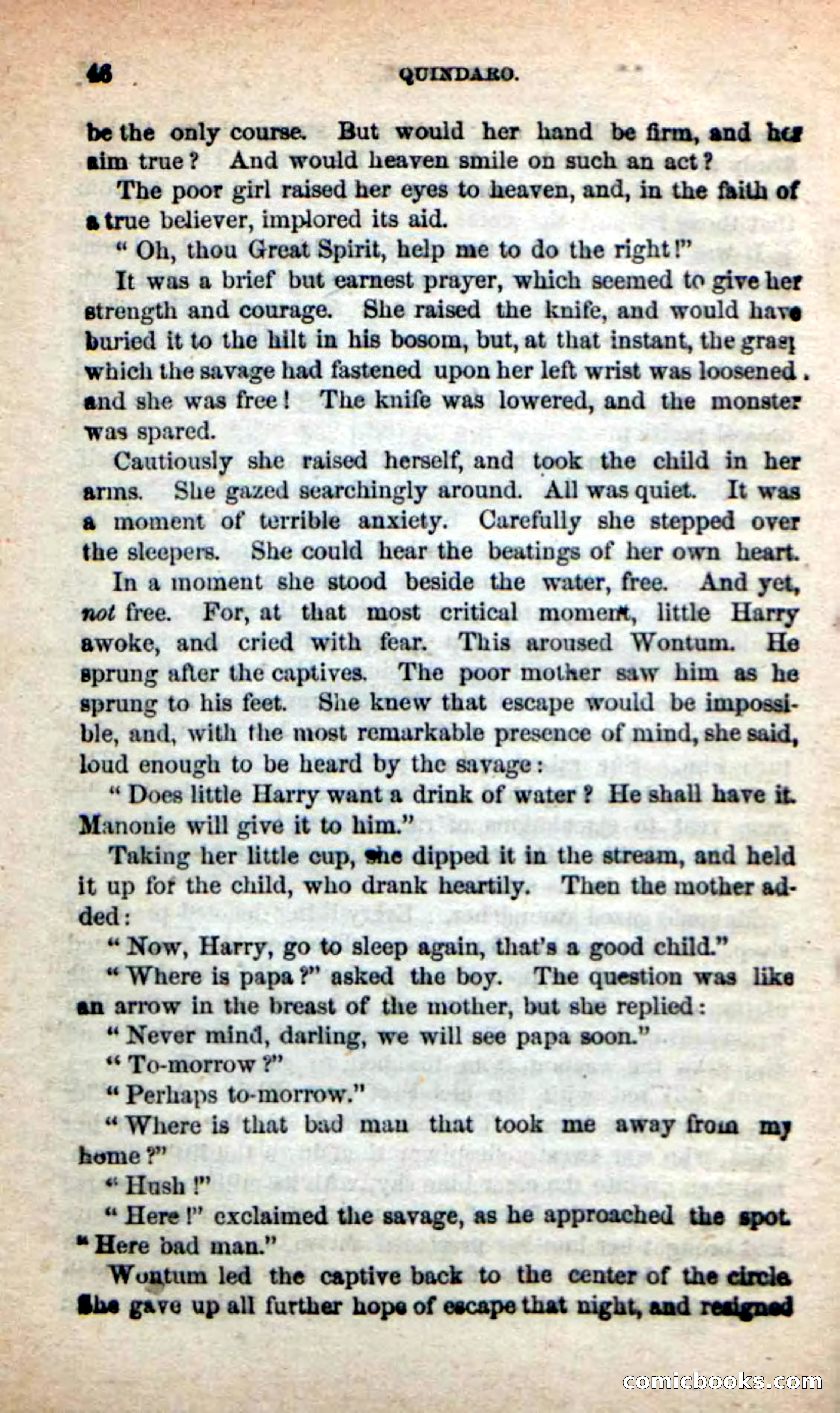 Beadle's New Dime Novels: Quindaro — page 42 of 104