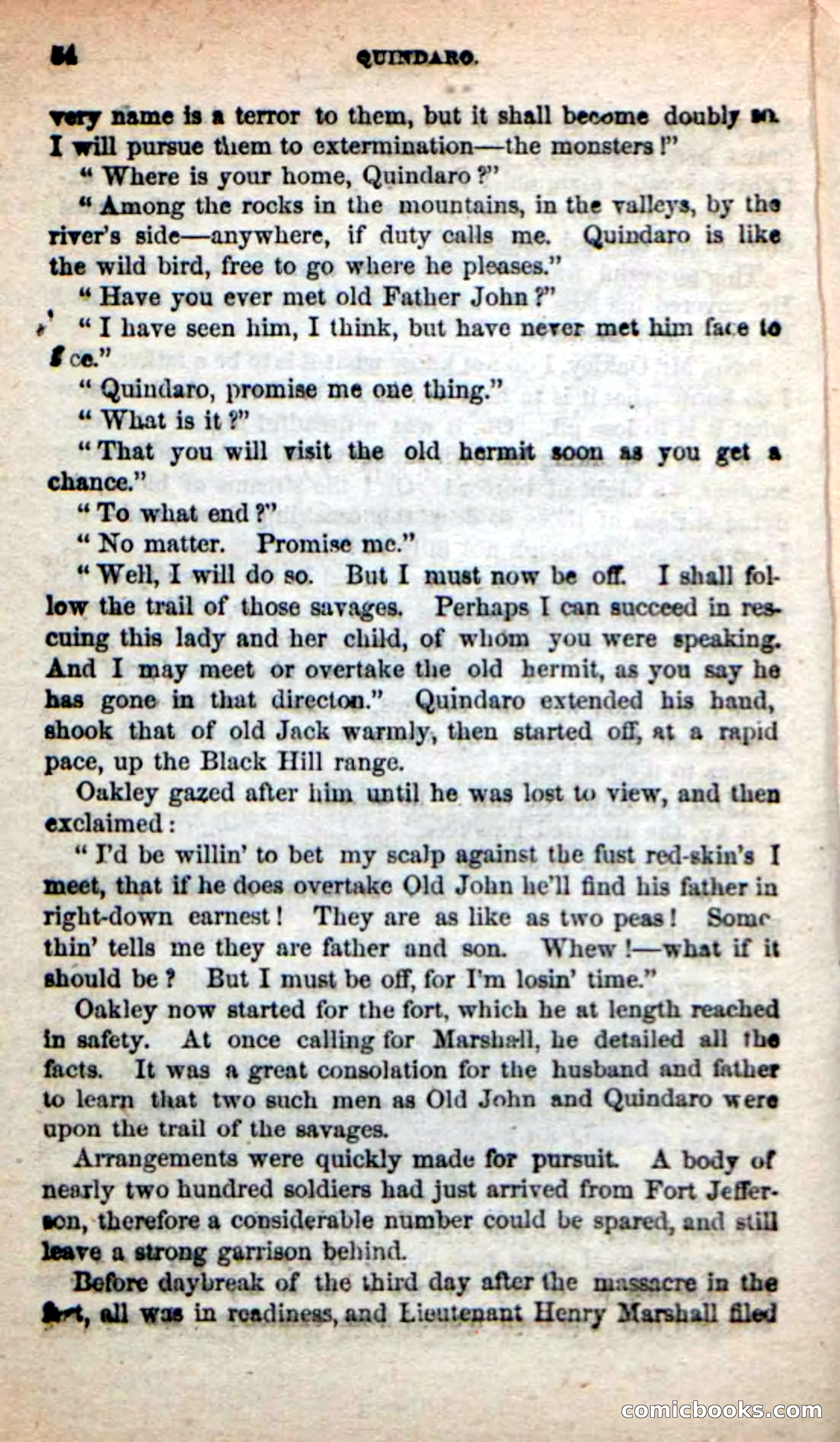 Beadle's New Dime Novels: Quindaro — page 50 of 104