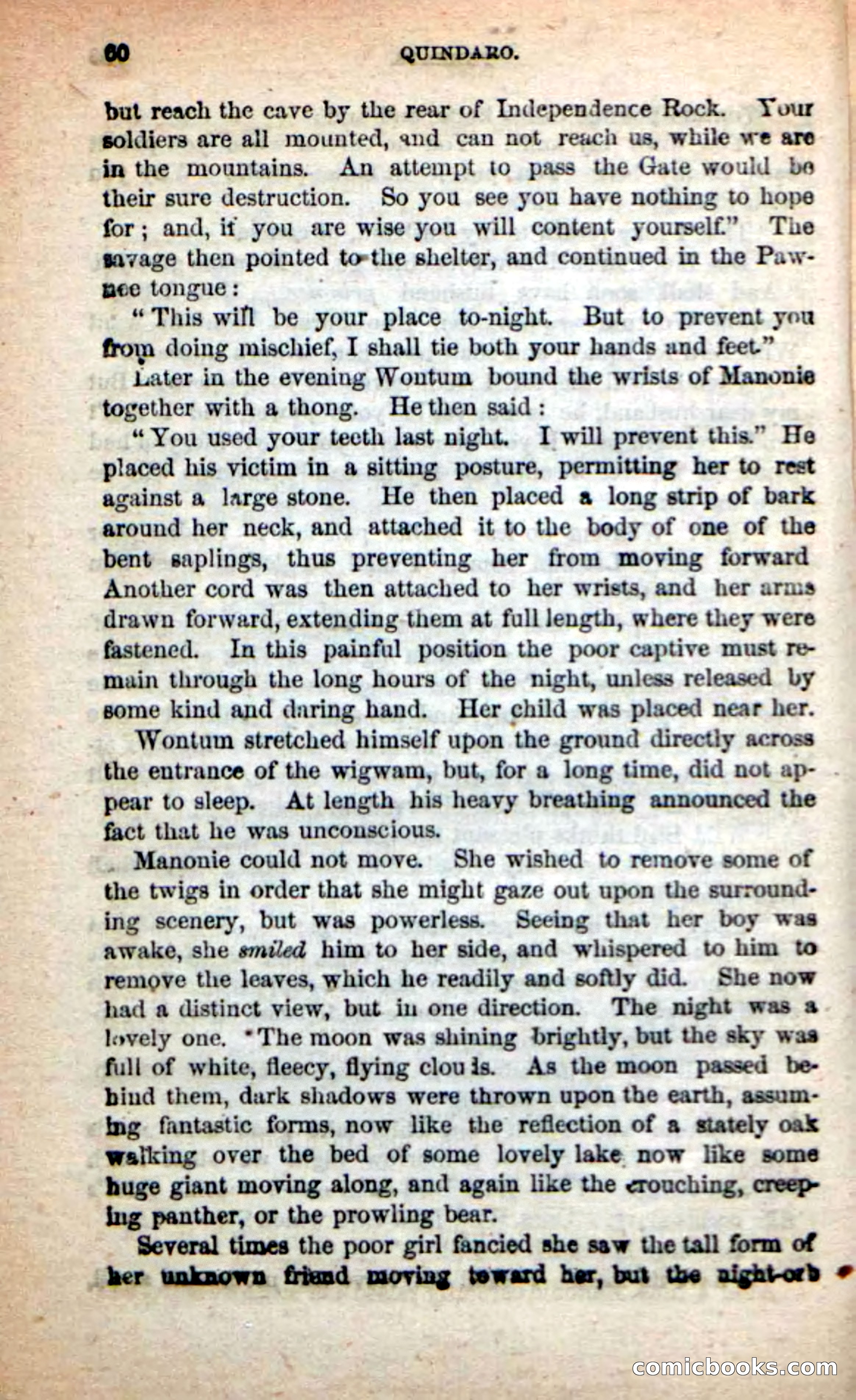 Beadle's New Dime Novels: Quindaro — page 56 of 104