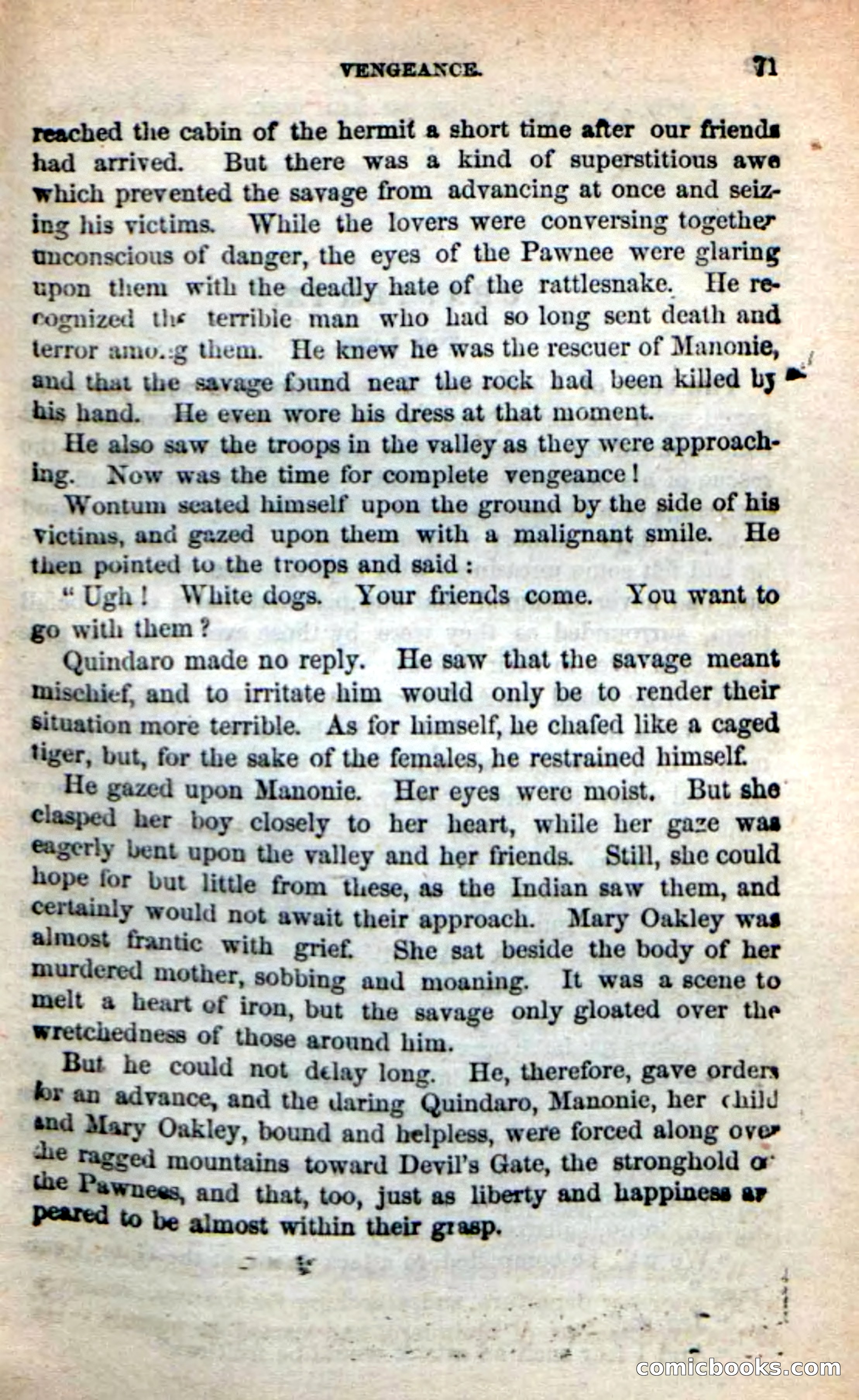 Beadle's New Dime Novels: Quindaro — page 67 of 104