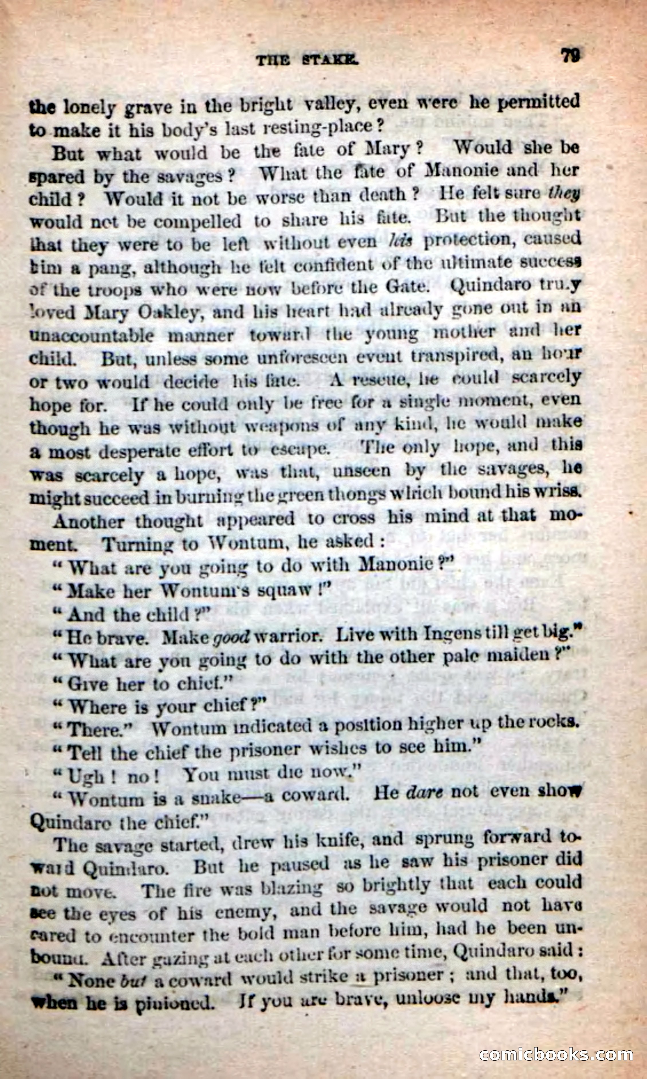 Beadle's New Dime Novels: Quindaro — page 75 of 104