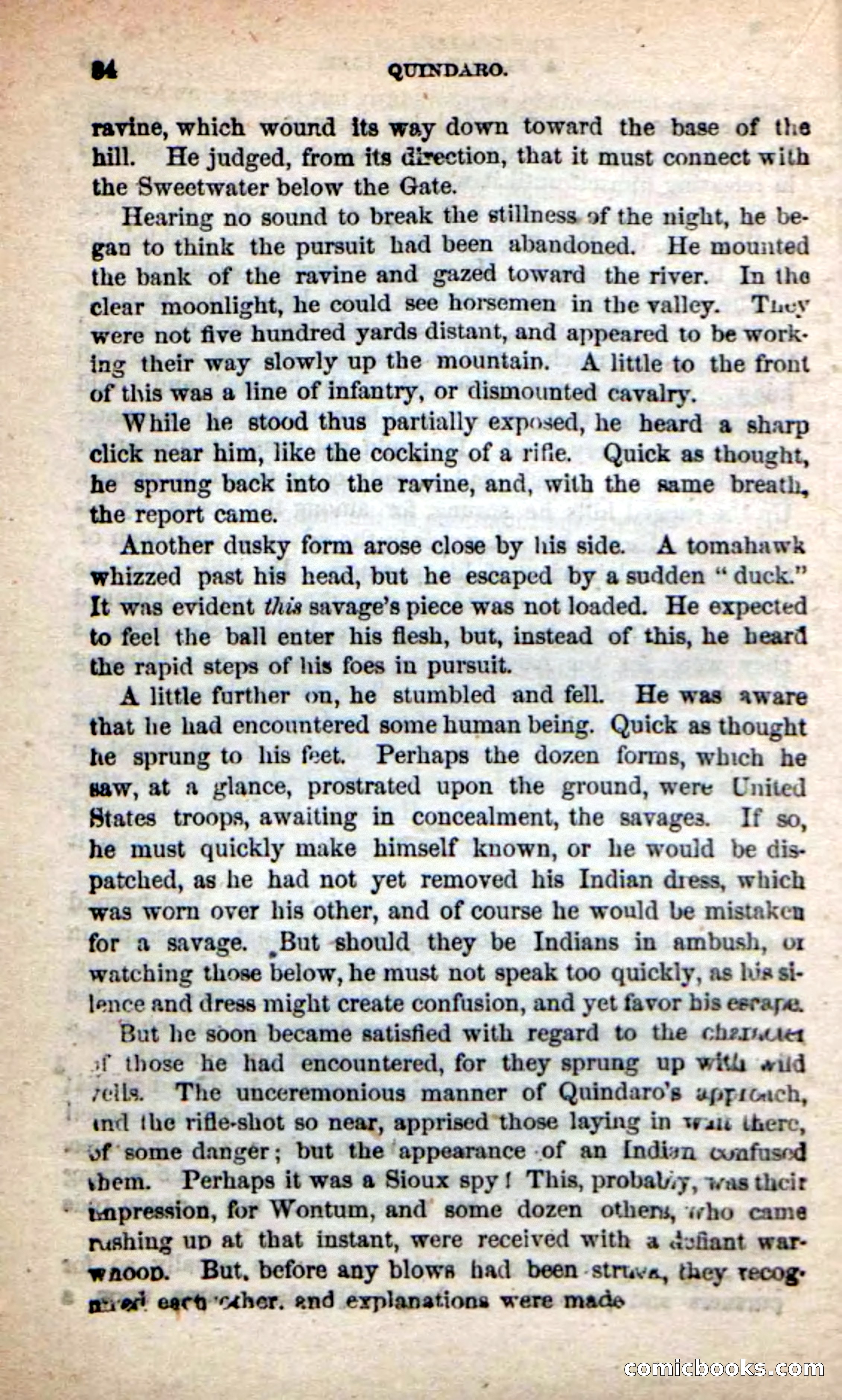 Beadle's New Dime Novels: Quindaro — page 80 of 104