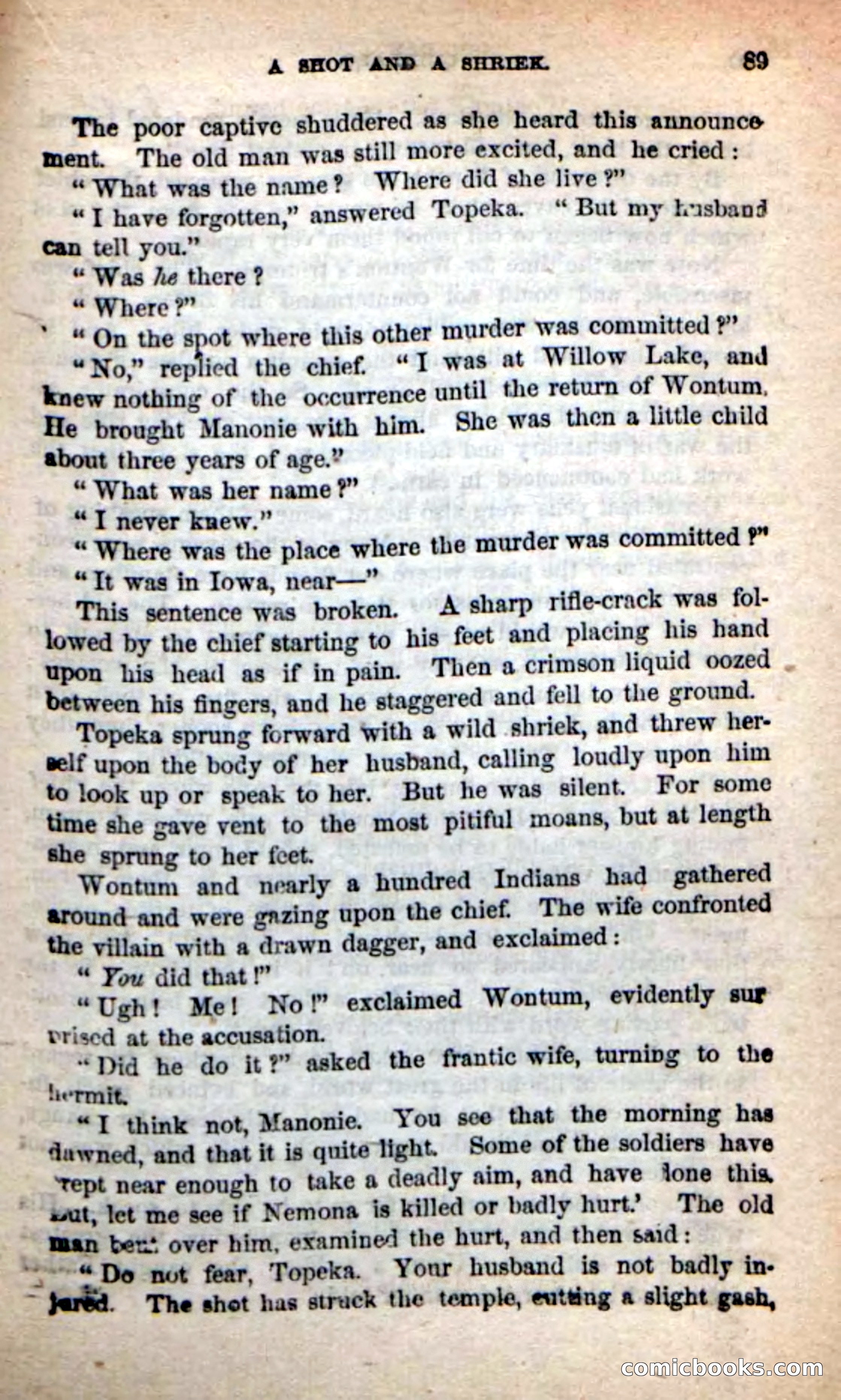Beadle's New Dime Novels: Quindaro — page 85 of 104