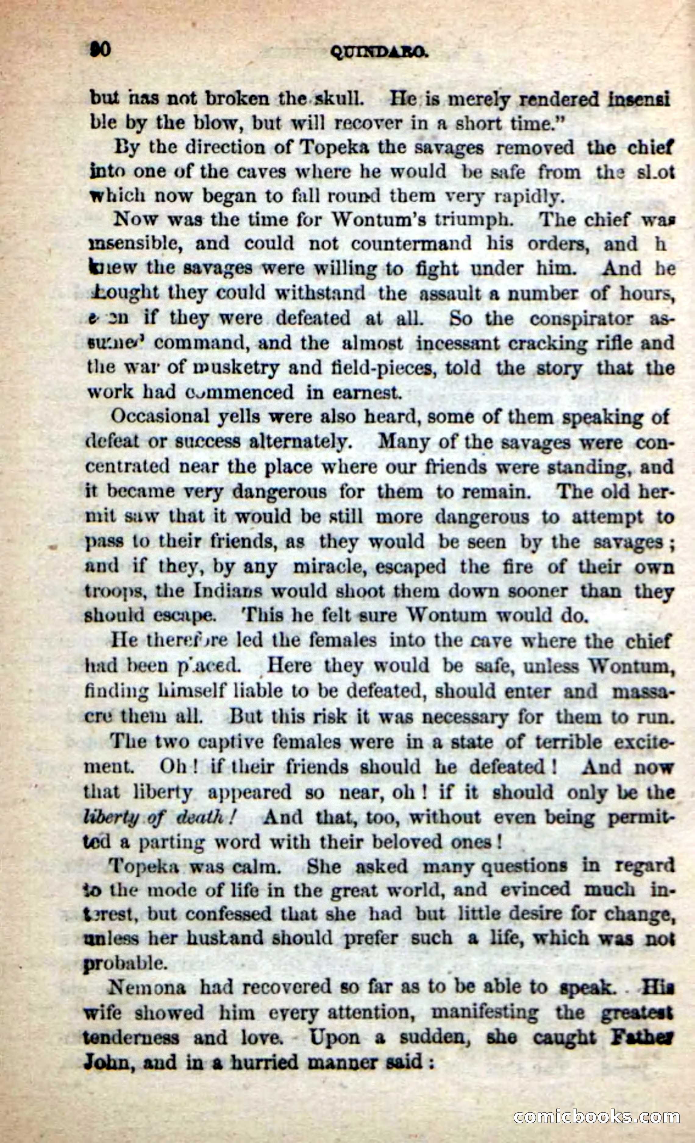 Beadle's New Dime Novels: Quindaro — page 86 of 104