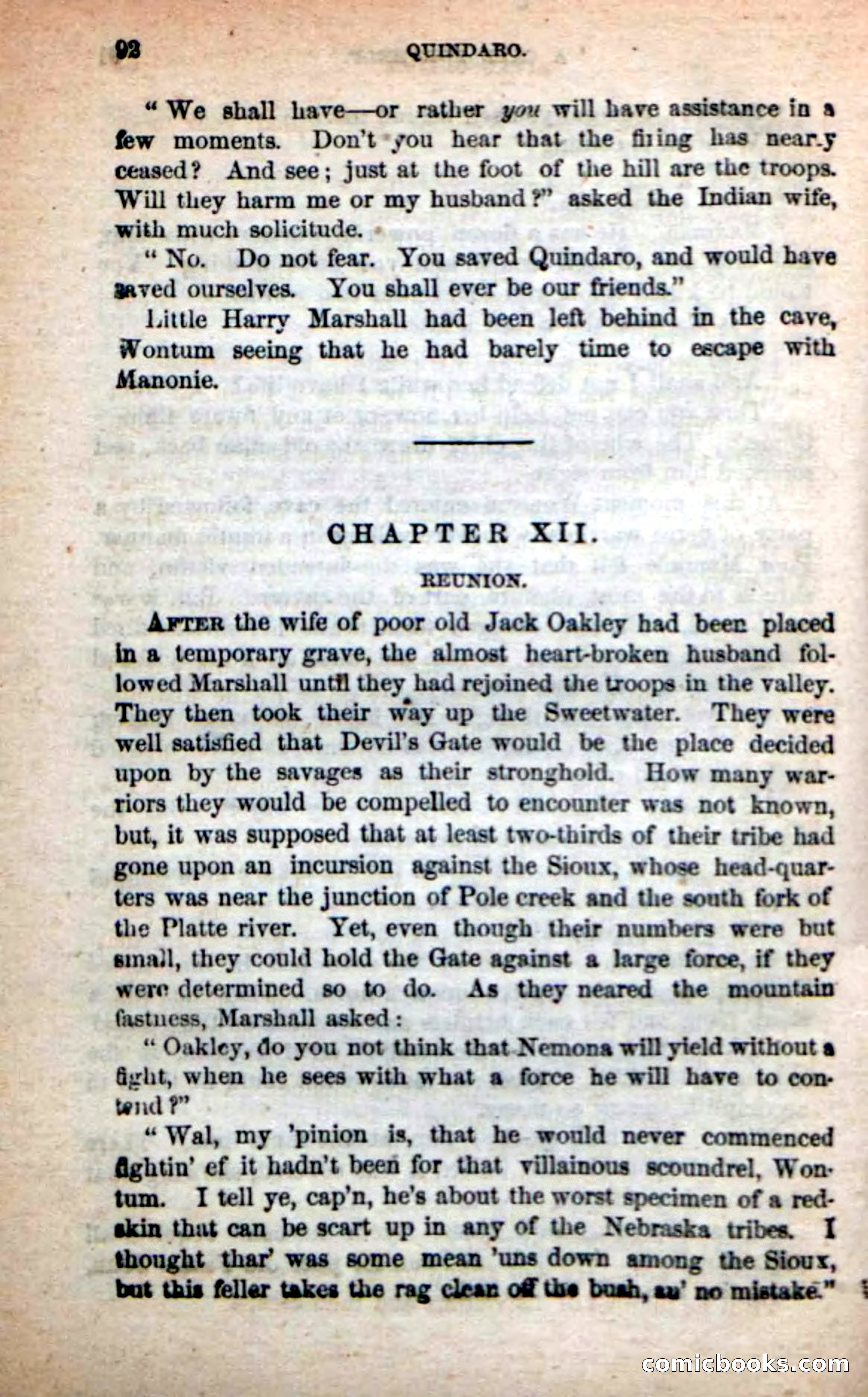 Beadle's New Dime Novels: Quindaro — page 88 of 104