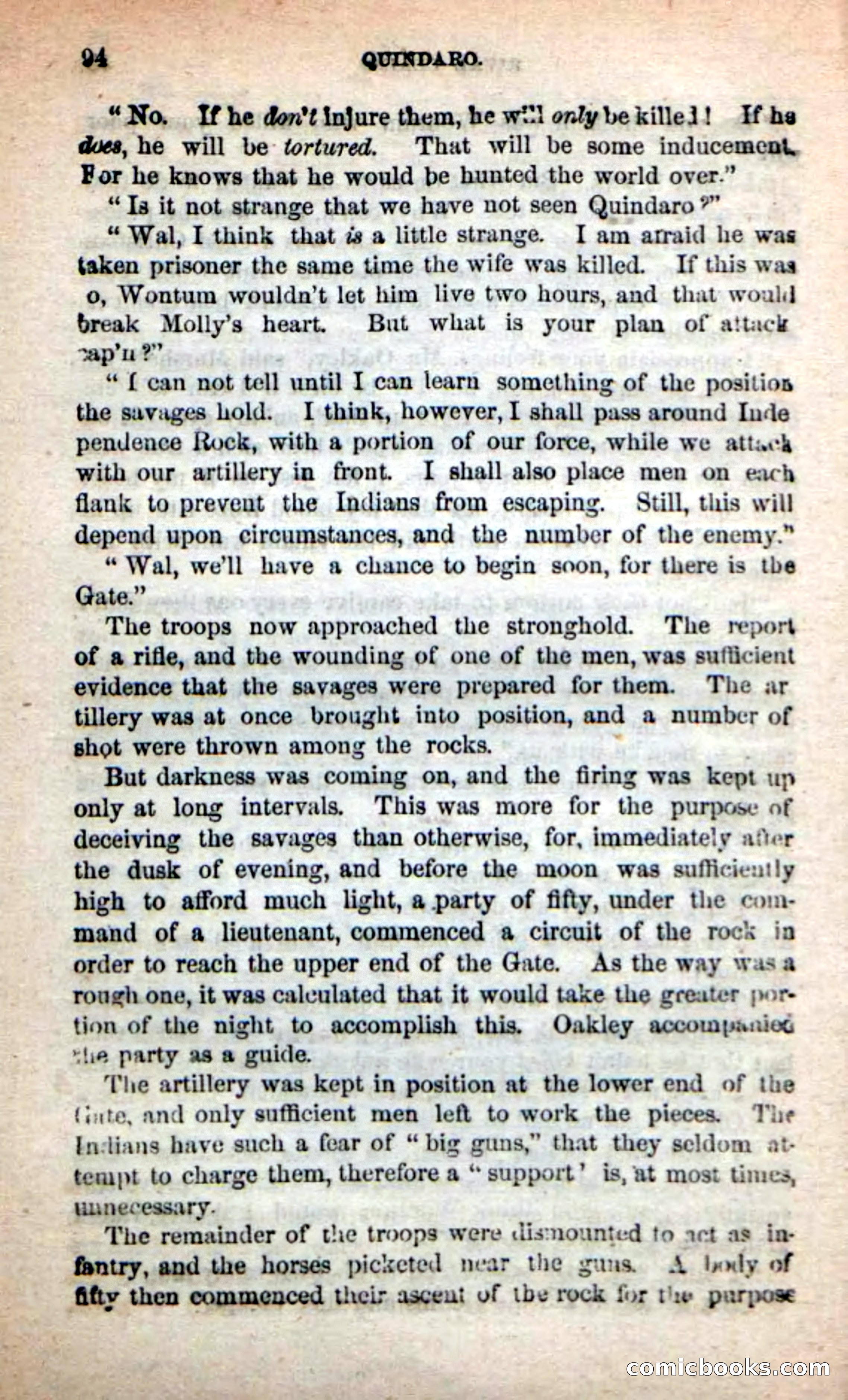 Beadle's New Dime Novels: Quindaro — page 90 of 104
