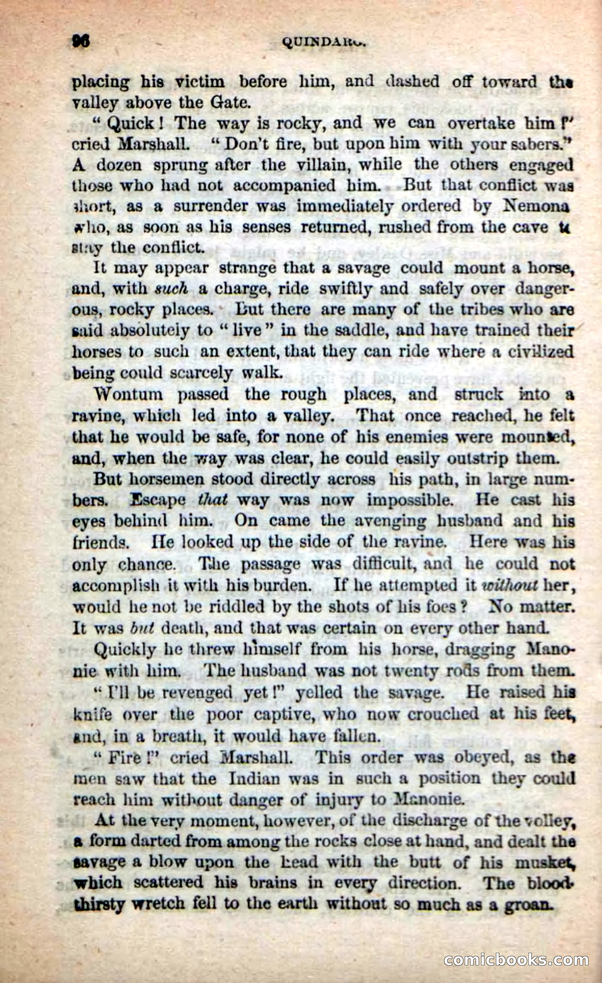 Beadle's New Dime Novels: Quindaro — page 92 of 104