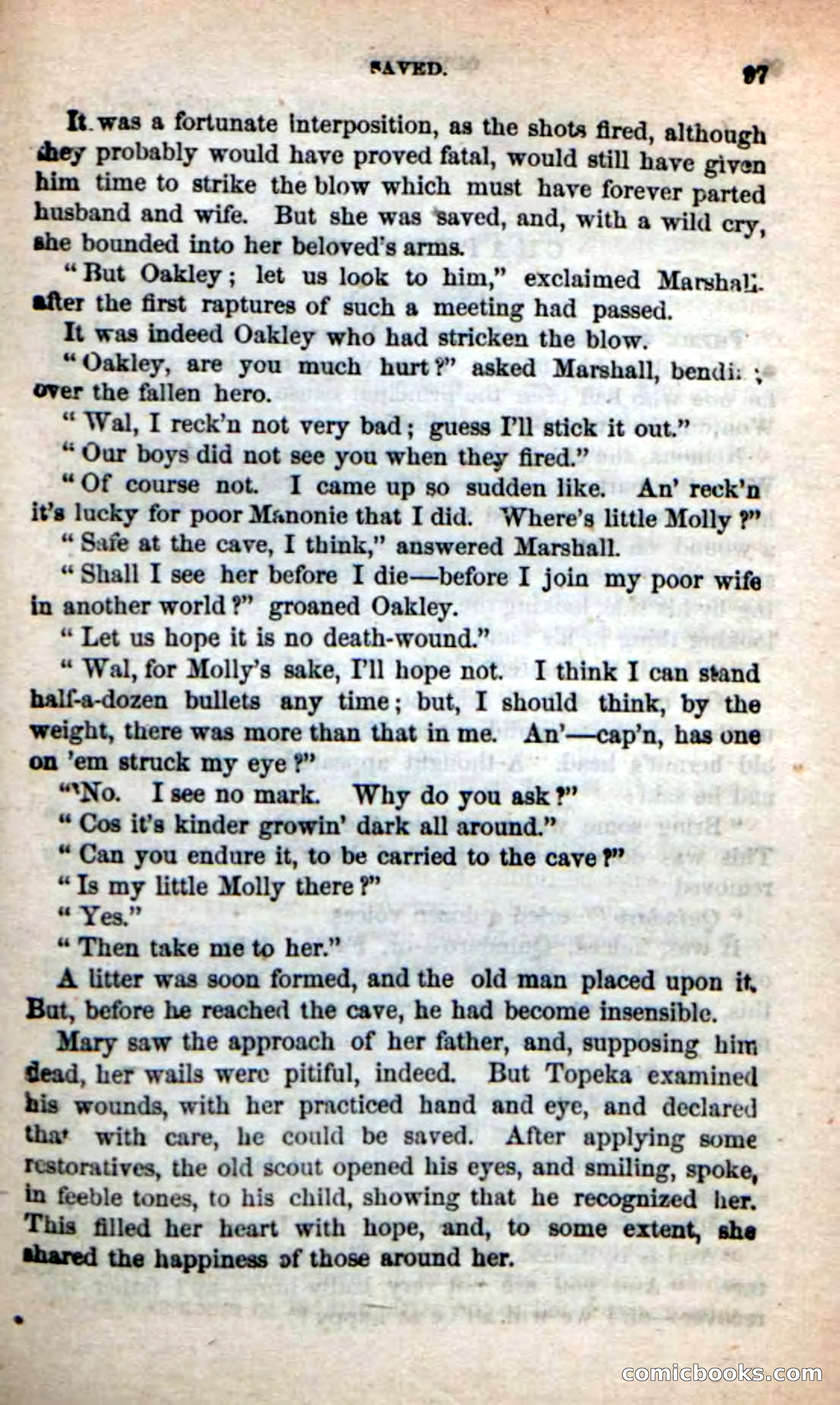 Beadle's New Dime Novels: Quindaro — page 93 of 104