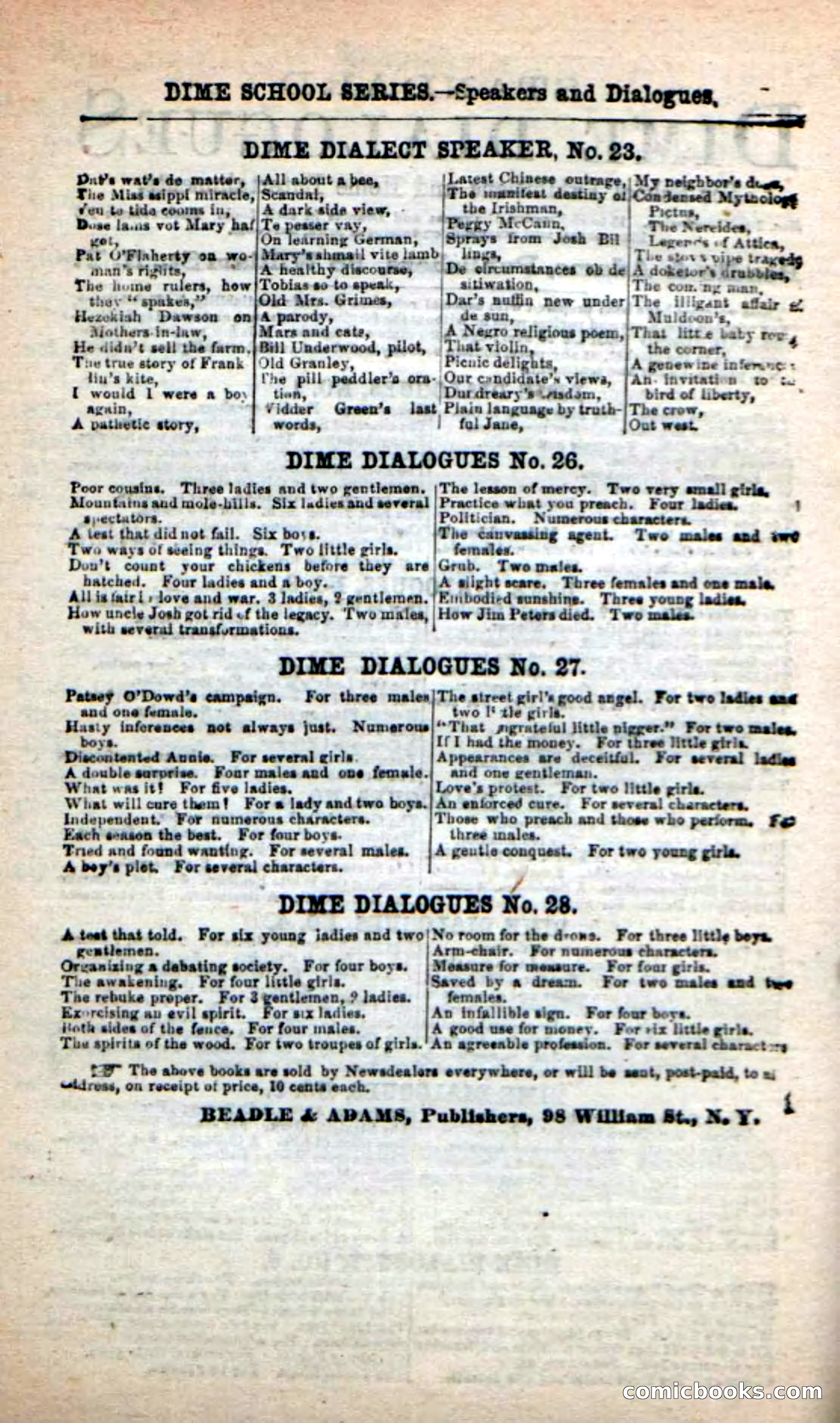 Beadle's New Dime Novels: Quindaro — page 98 of 104