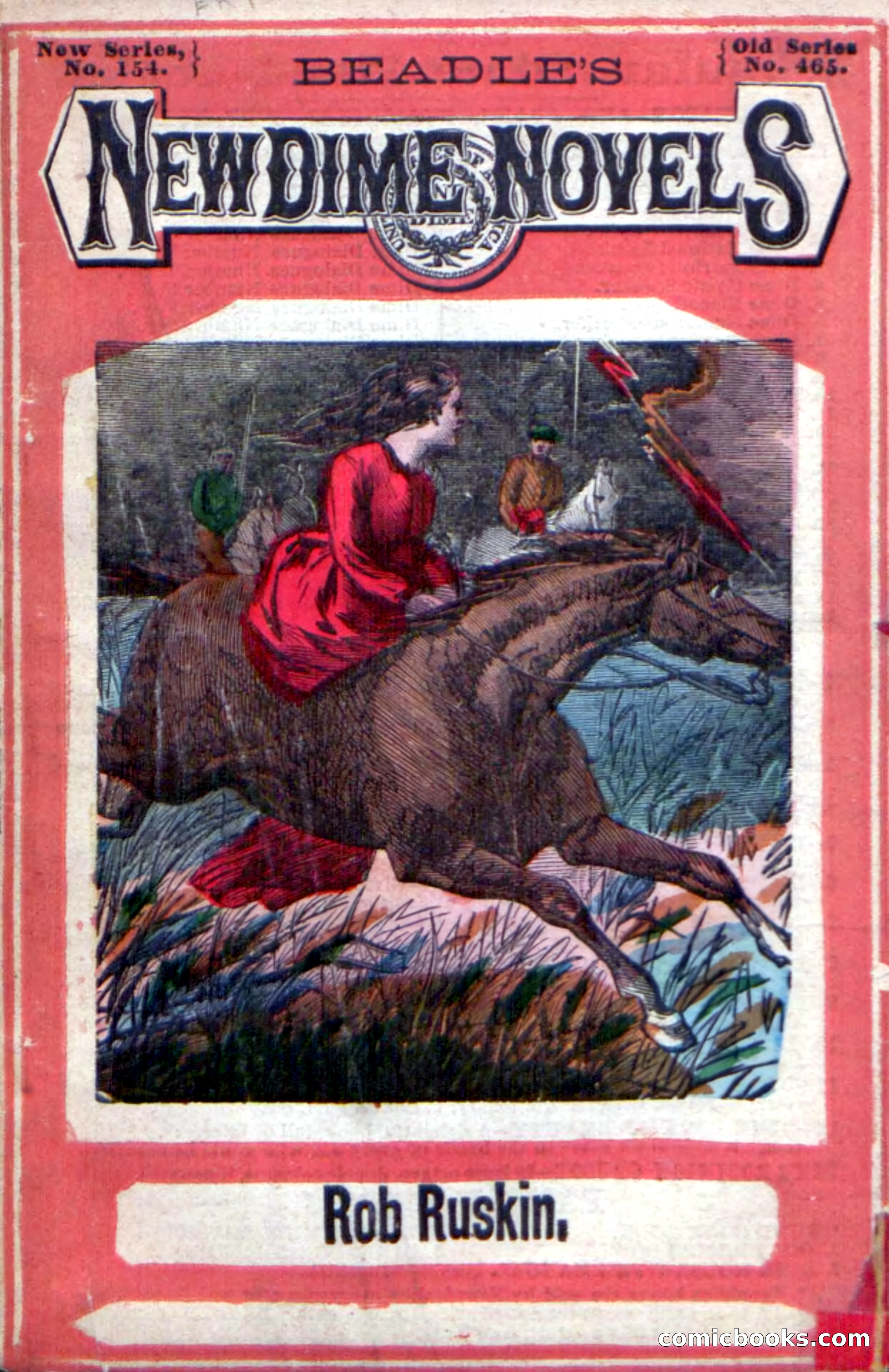 Beadle's New Dime Novels: Rob Ruskin
