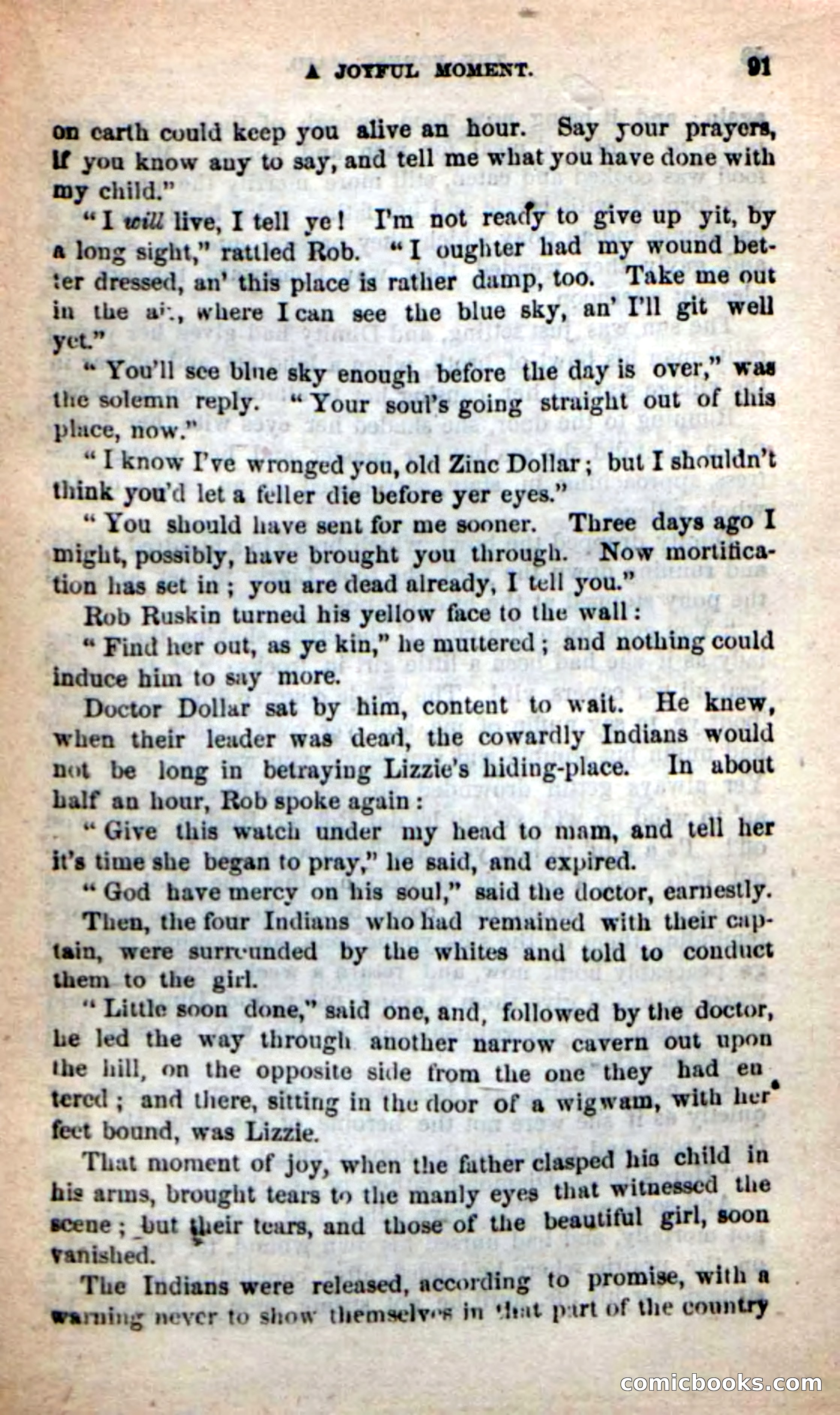 Beadle's New Dime Novels: Rob Ruskin — page 87 of 101