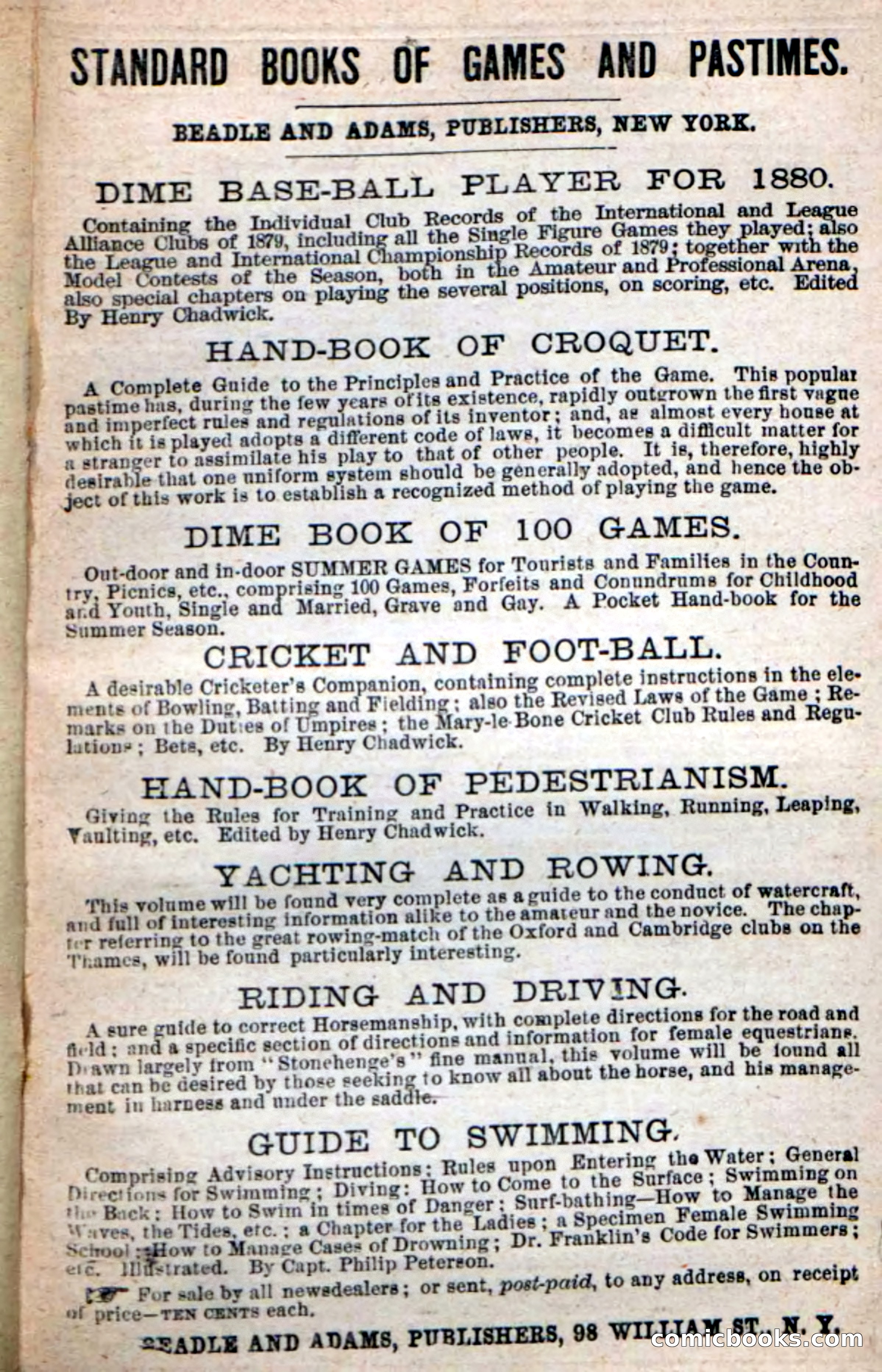 Beadle's New Dime Novels: Rob Ruskin — page 100 of 101
