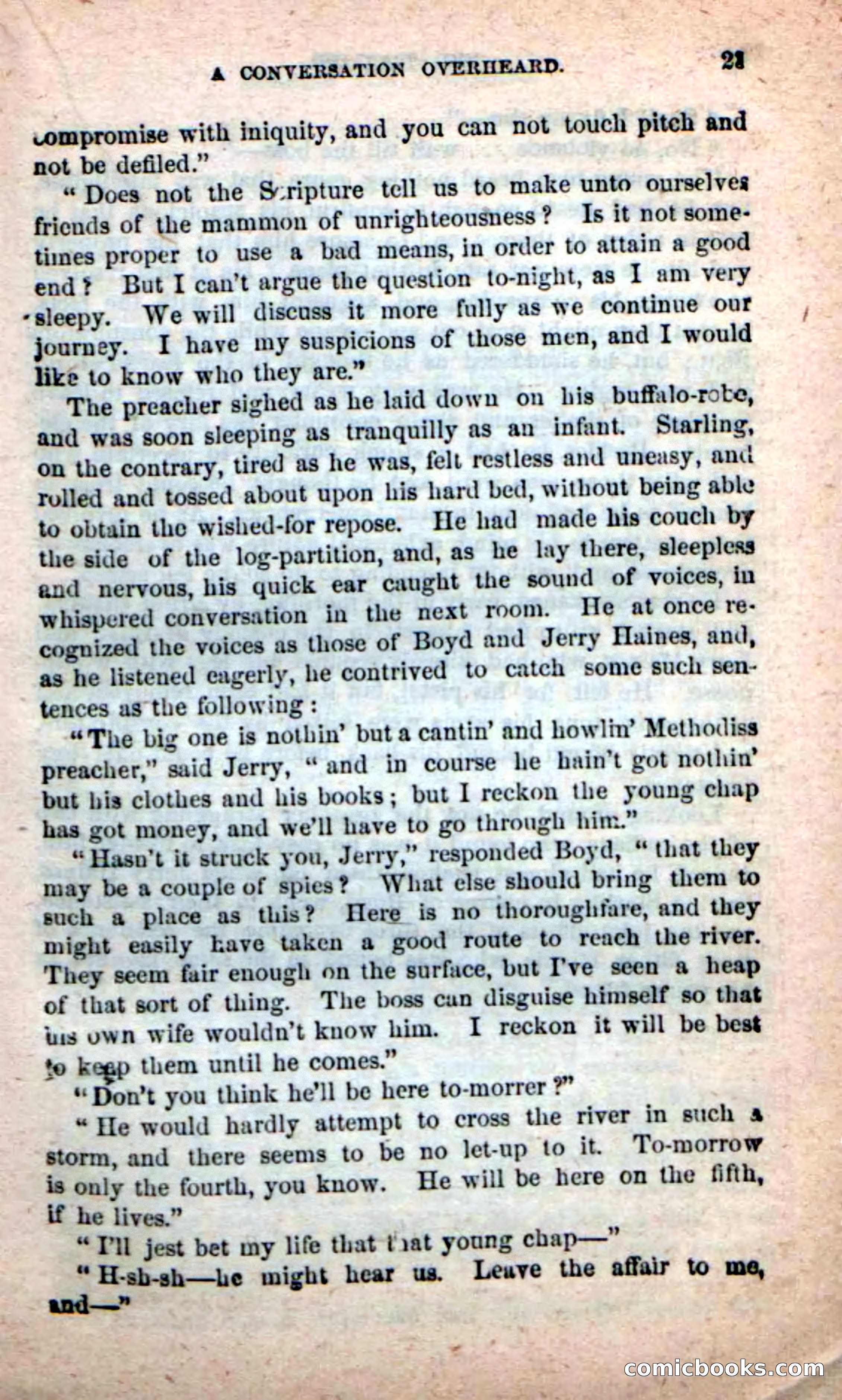 Beadle's New Dime Novels, No. 116 — page 19 of 100