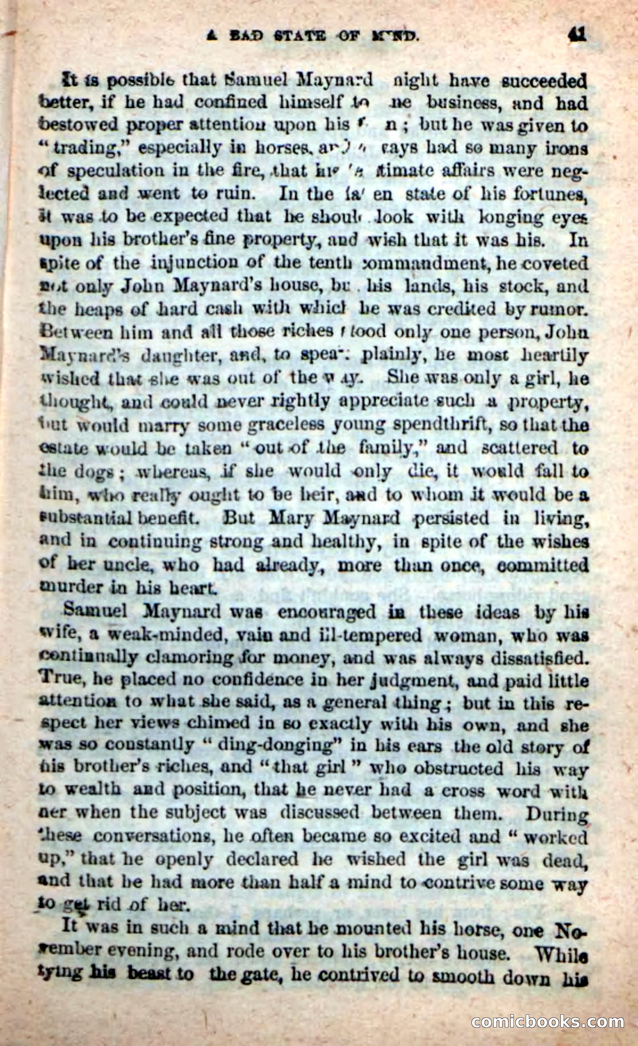 Beadle's New Dime Novels, No. 116 — page 37 of 100