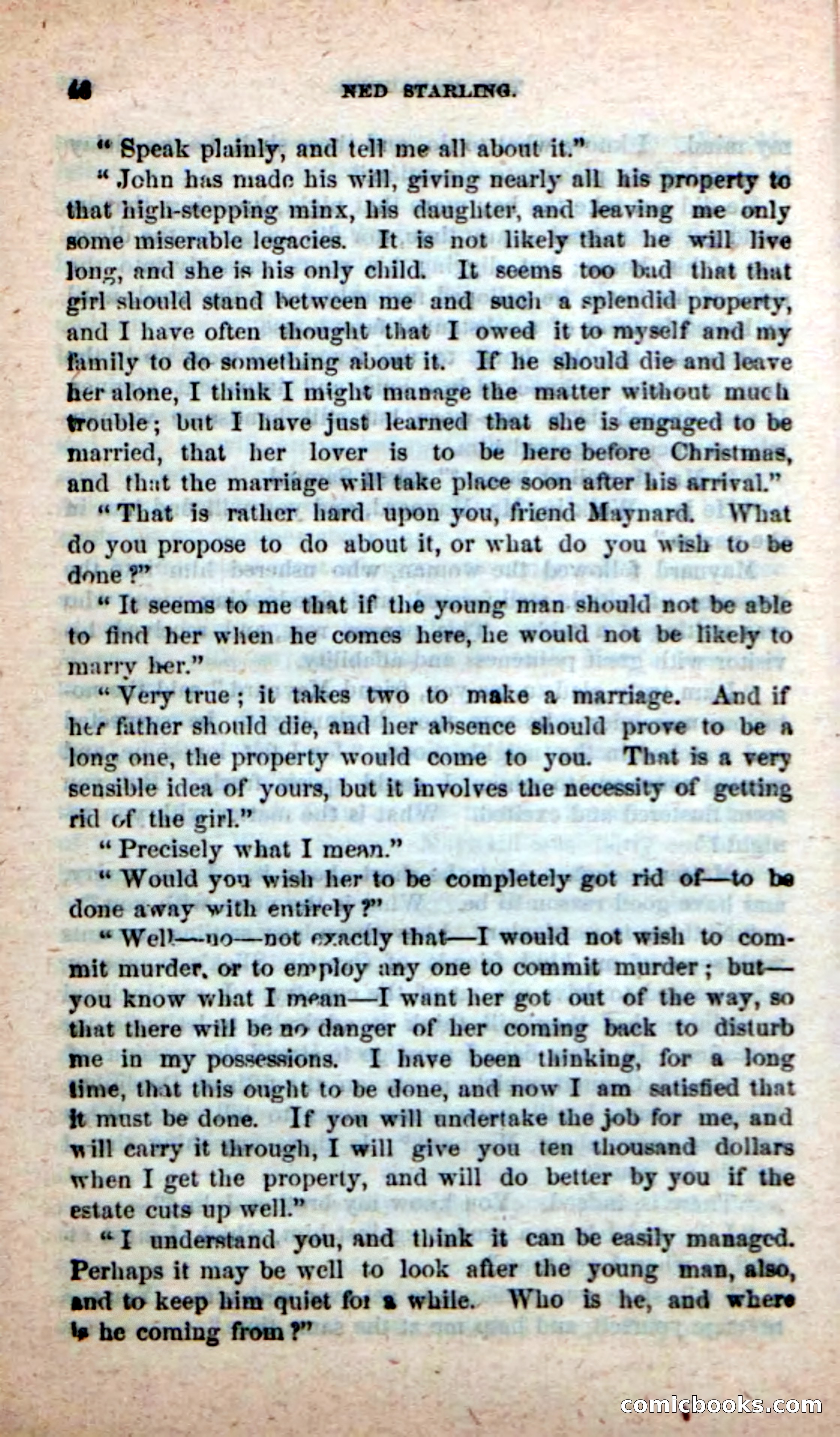 Beadle's New Dime Novels, No. 116 — page 42 of 100