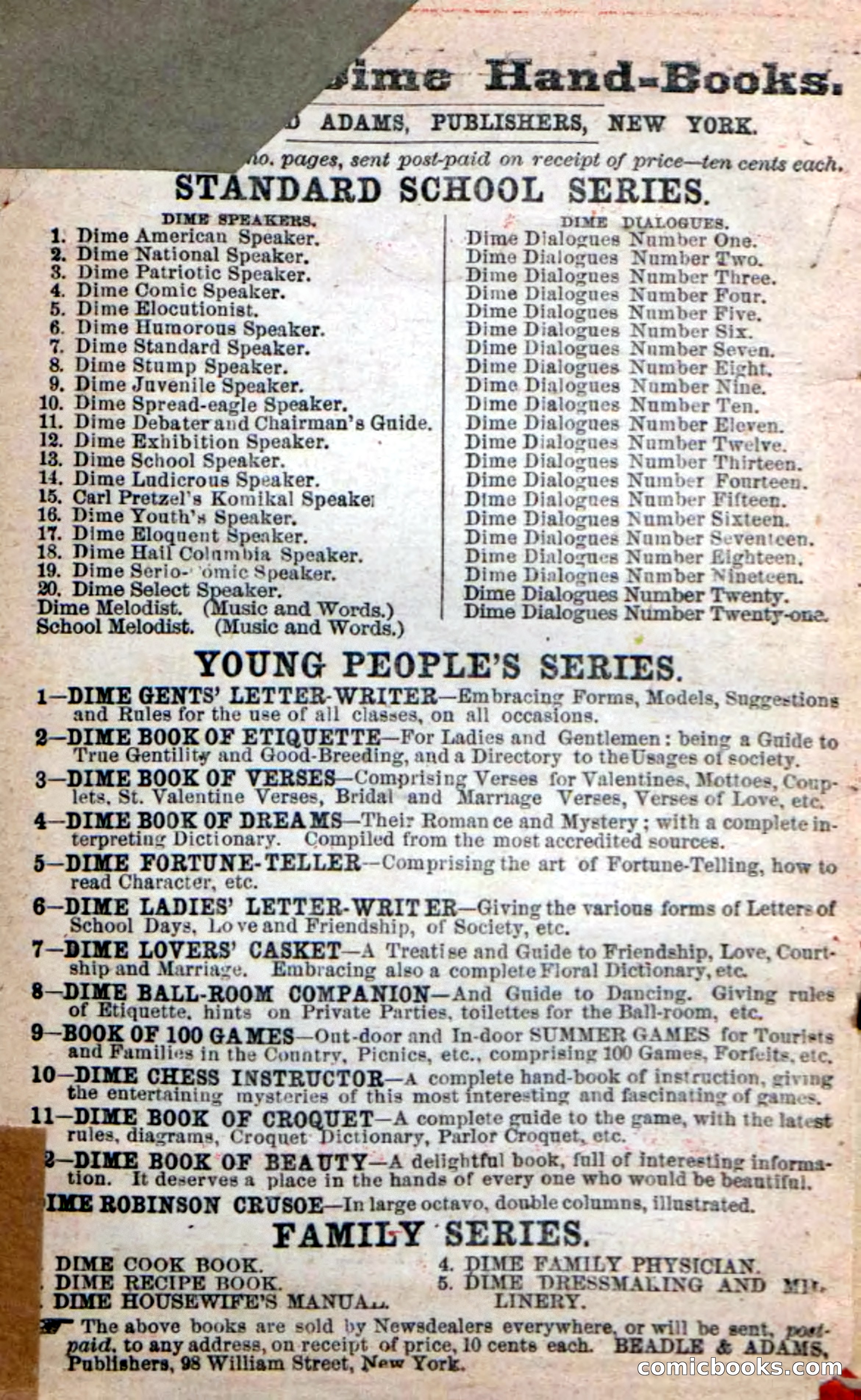 Beadle's New Dime Novels: Tippy, the Texan — page 2 of 101