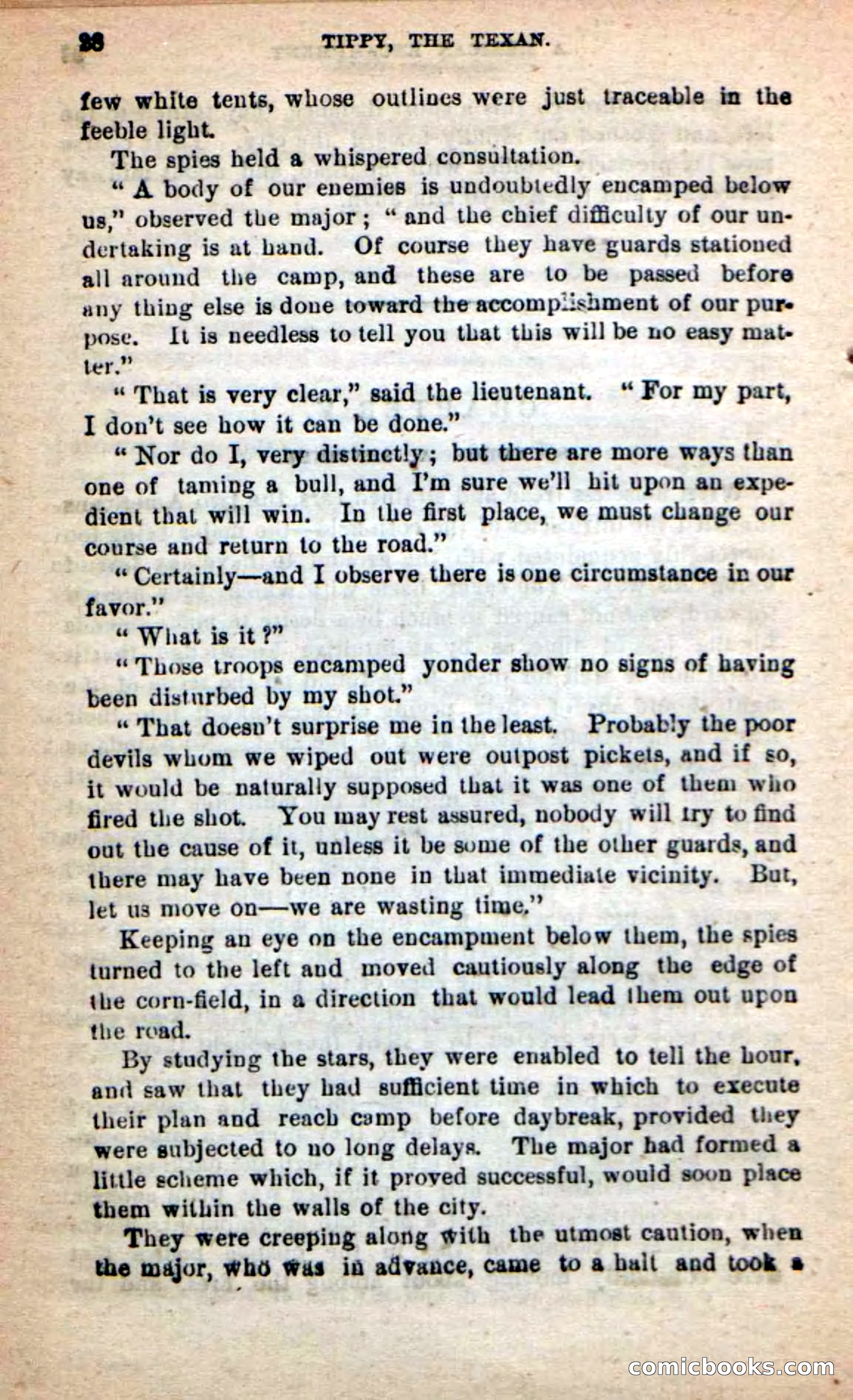 Beadle's New Dime Novels: Tippy, the Texan — page 24 of 101