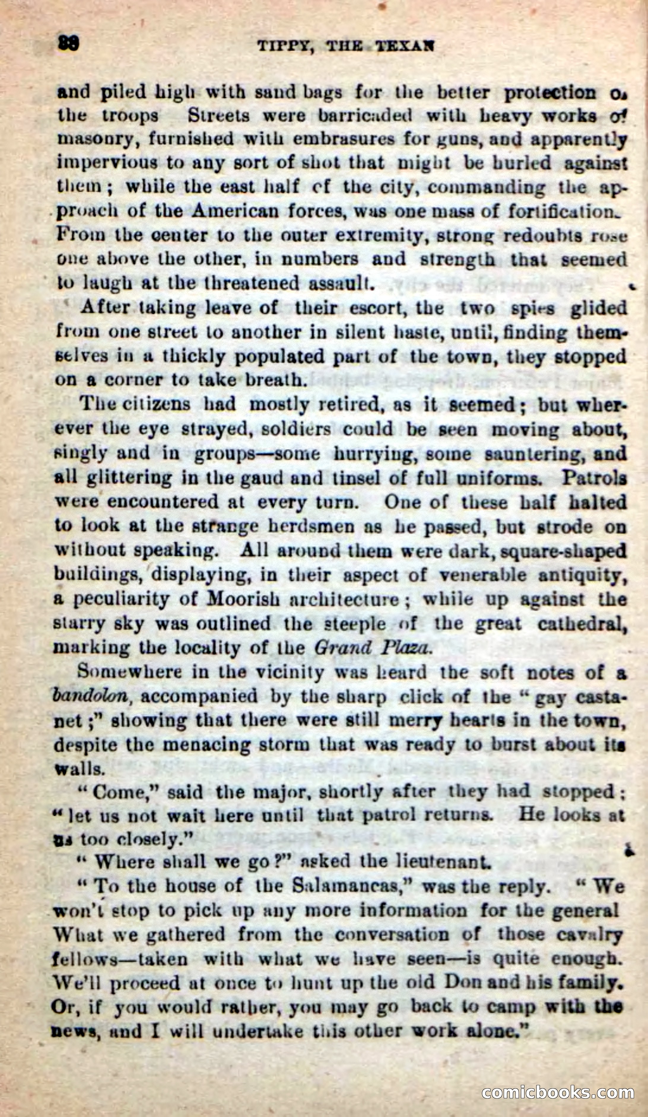 Beadle's New Dime Novels: Tippy, the Texan — page 34 of 101