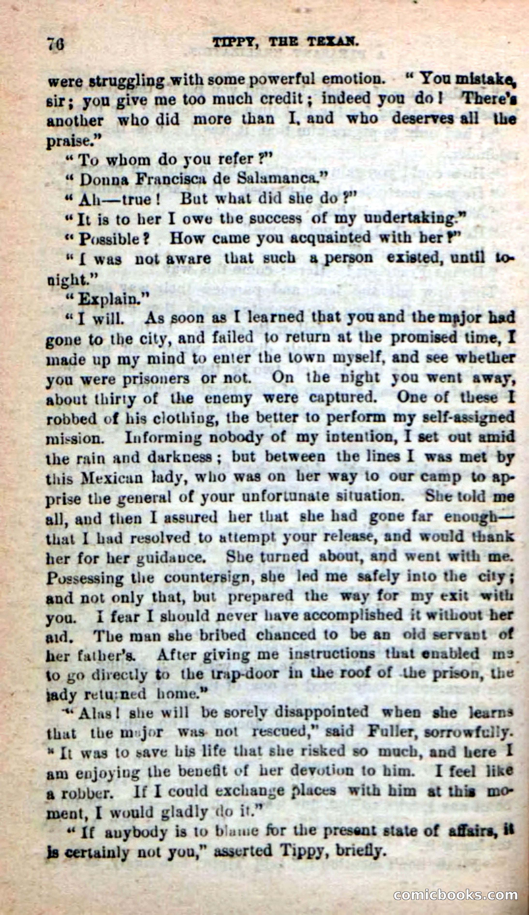 Beadle's New Dime Novels: Tippy, the Texan — page 73 of 101