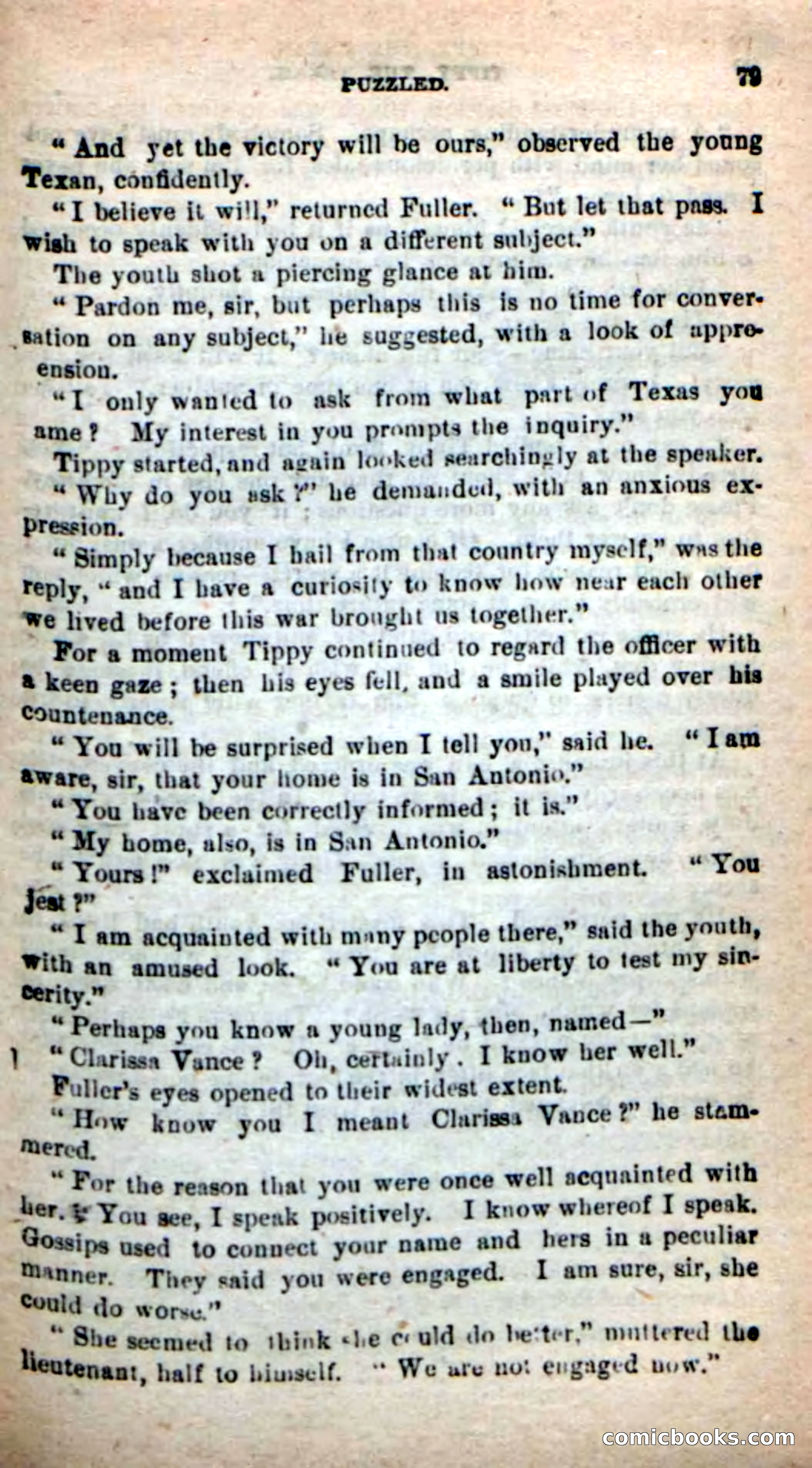 Beadle's New Dime Novels: Tippy, the Texan — page 76 of 101