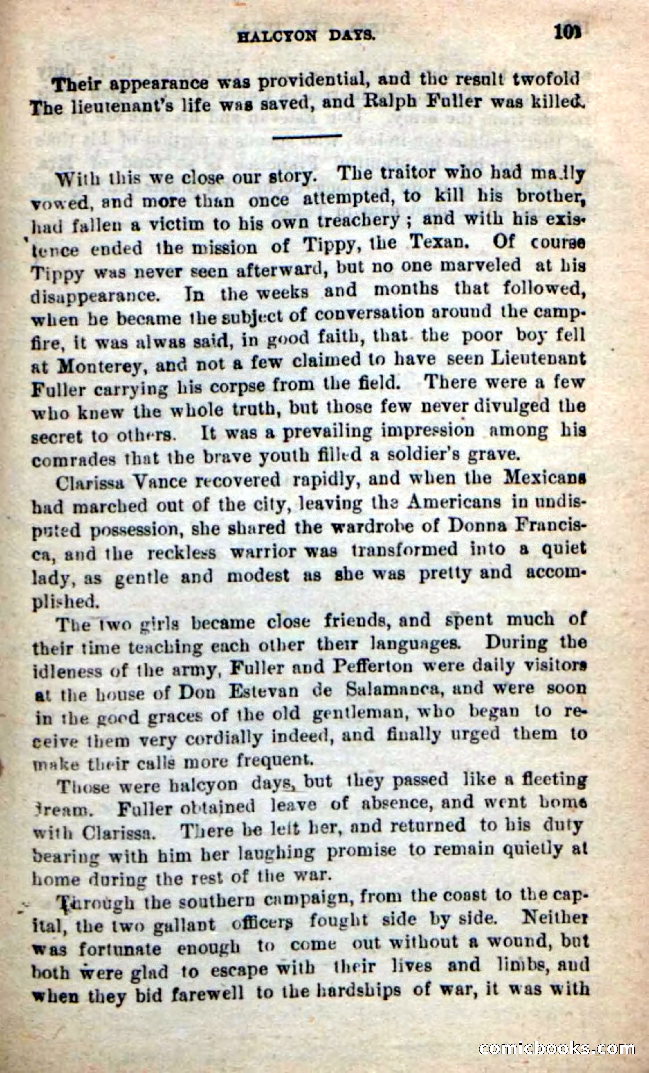 Beadle's New Dime Novels: Tippy, the Texan — page 98 of 101