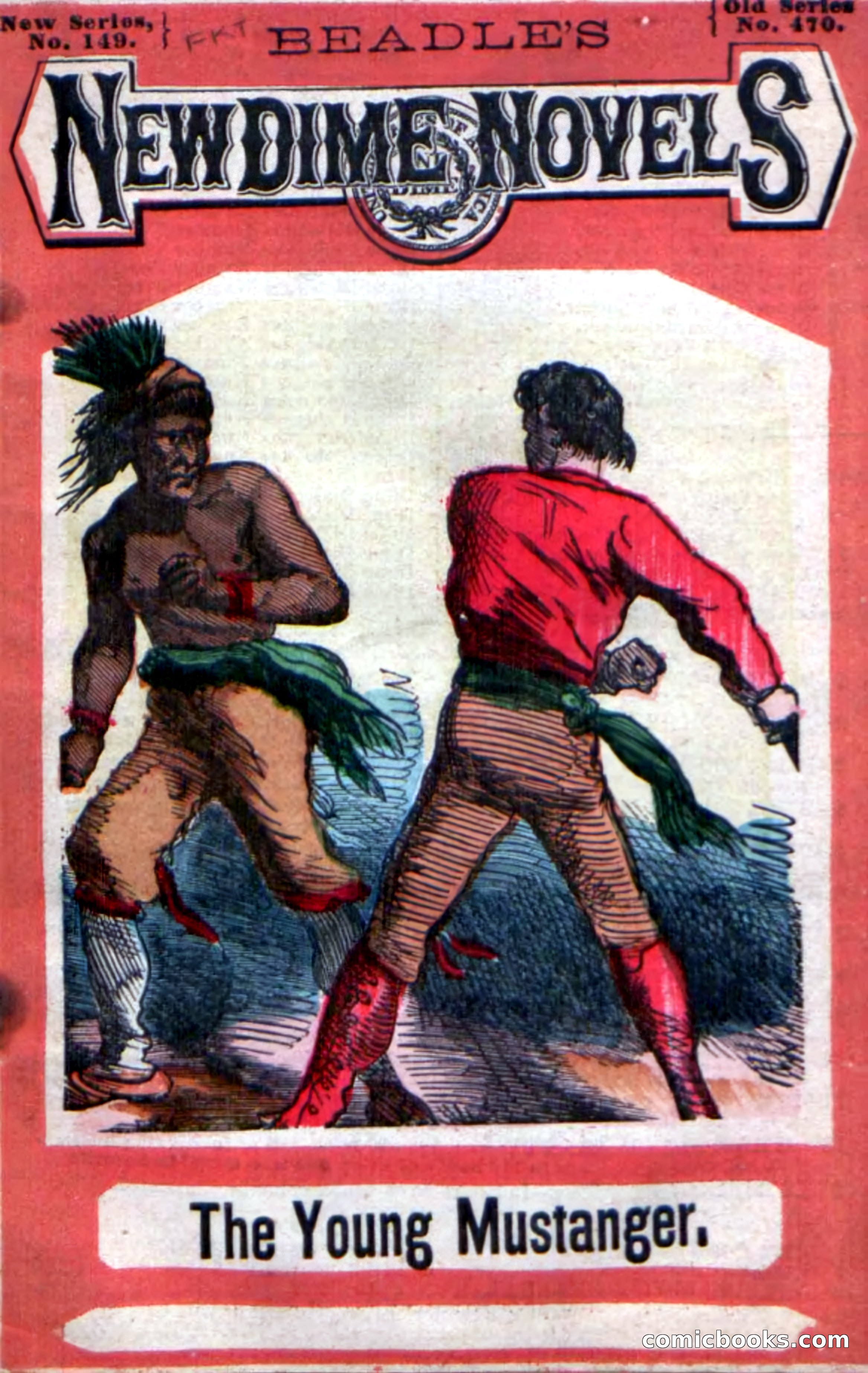 Beadle's New Dime Novels: The Young Mustanger