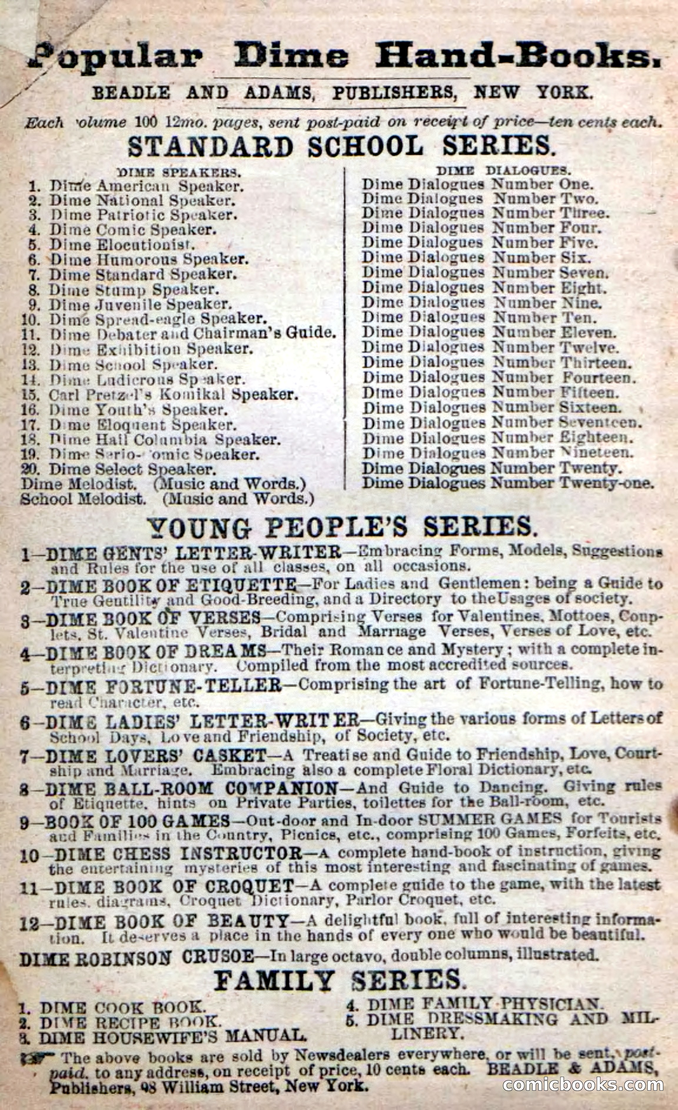 Beadle's New Dime Novels: The Young Mustanger — page 2 of 92