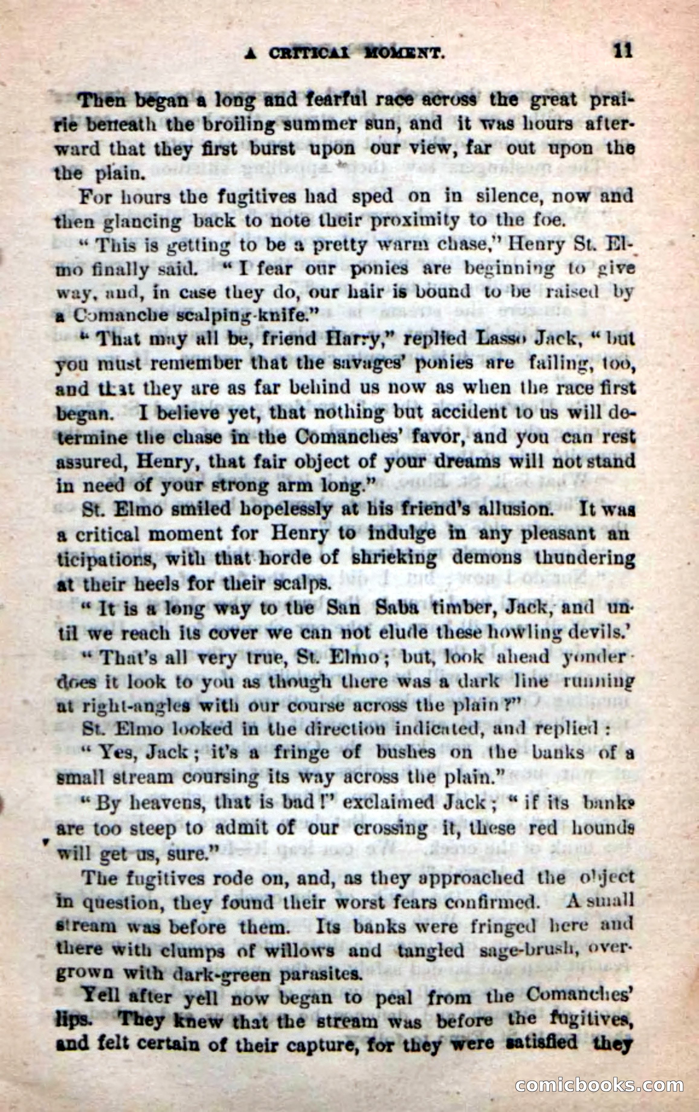 Beadle's New Dime Novels: The Young Mustanger — page 8 of 92
