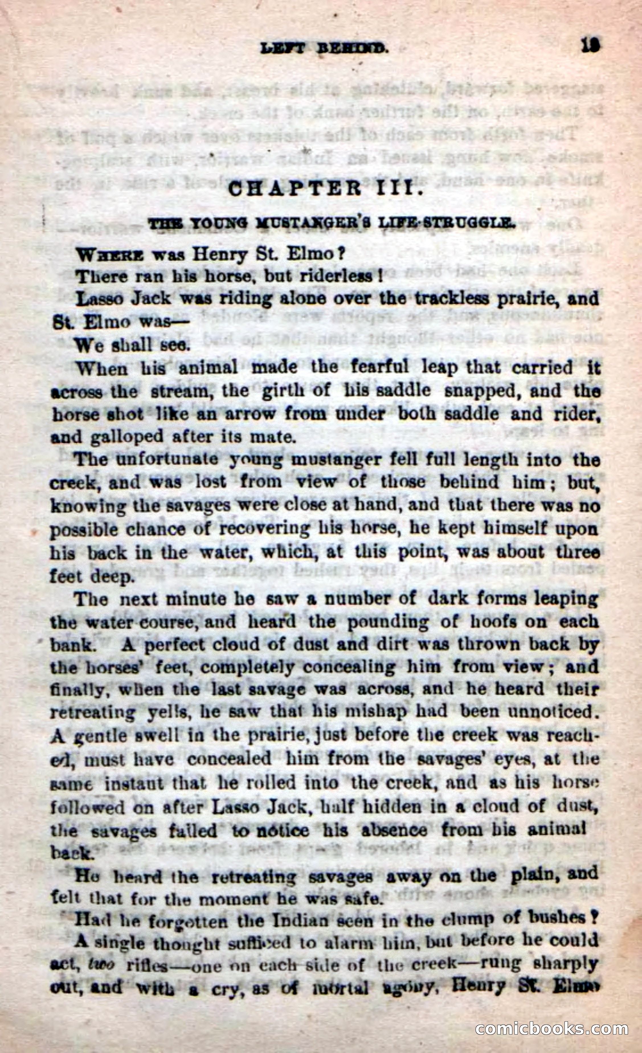 Beadle's New Dime Novels: The Young Mustanger — page 16 of 92