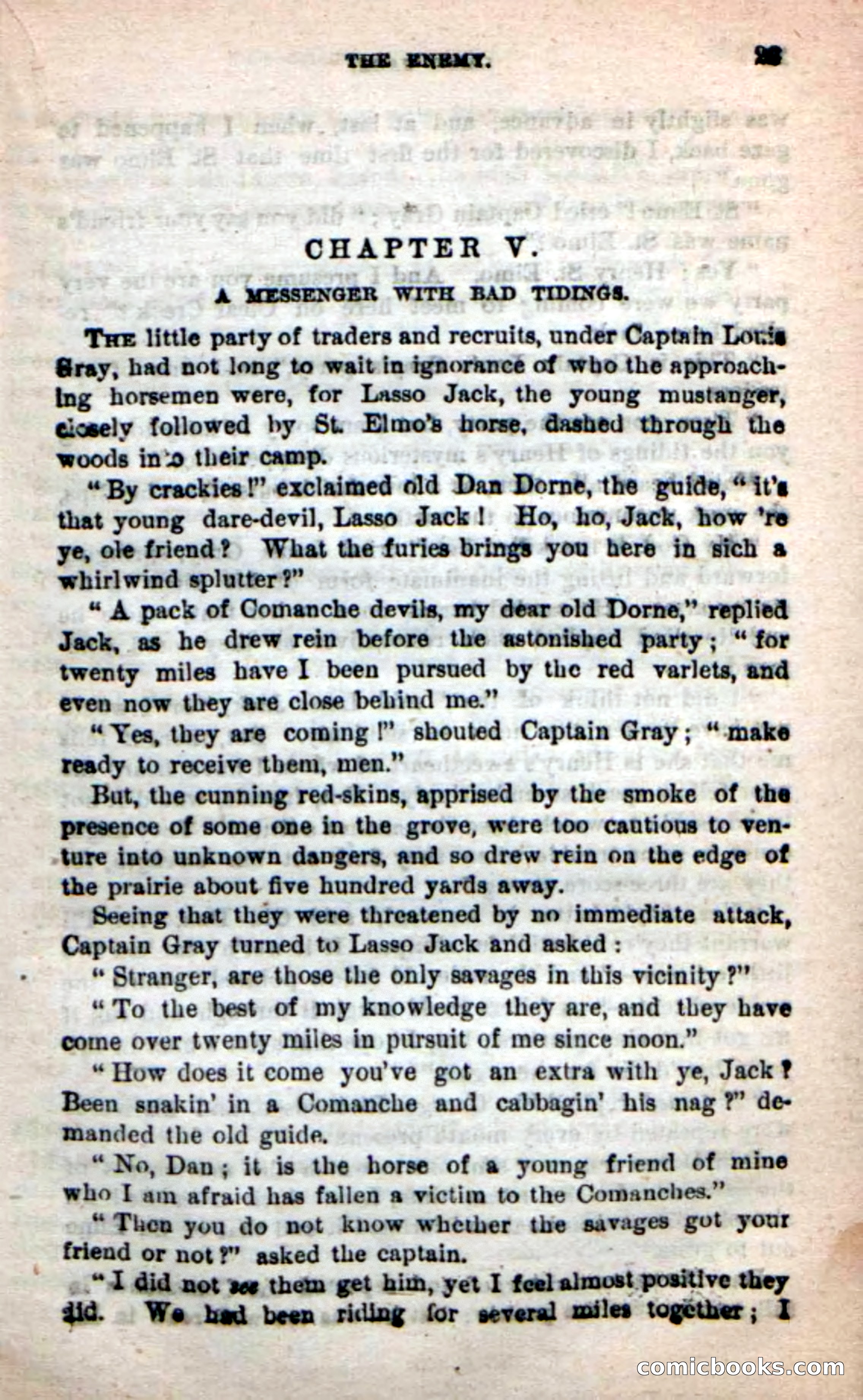 Beadle's New Dime Novels: The Young Mustanger — page 20 of 92