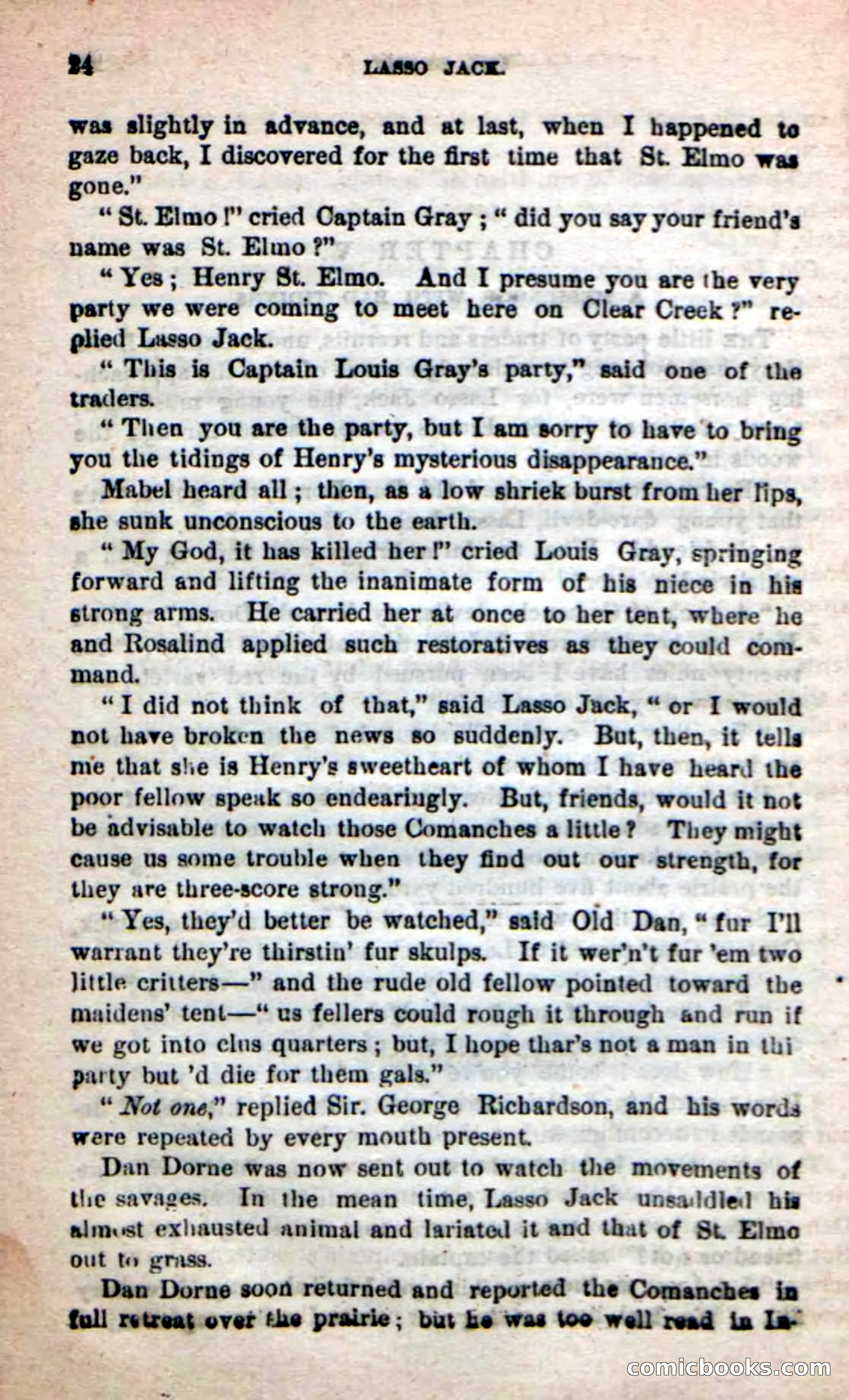 Beadle's New Dime Novels: The Young Mustanger — page 21 of 92