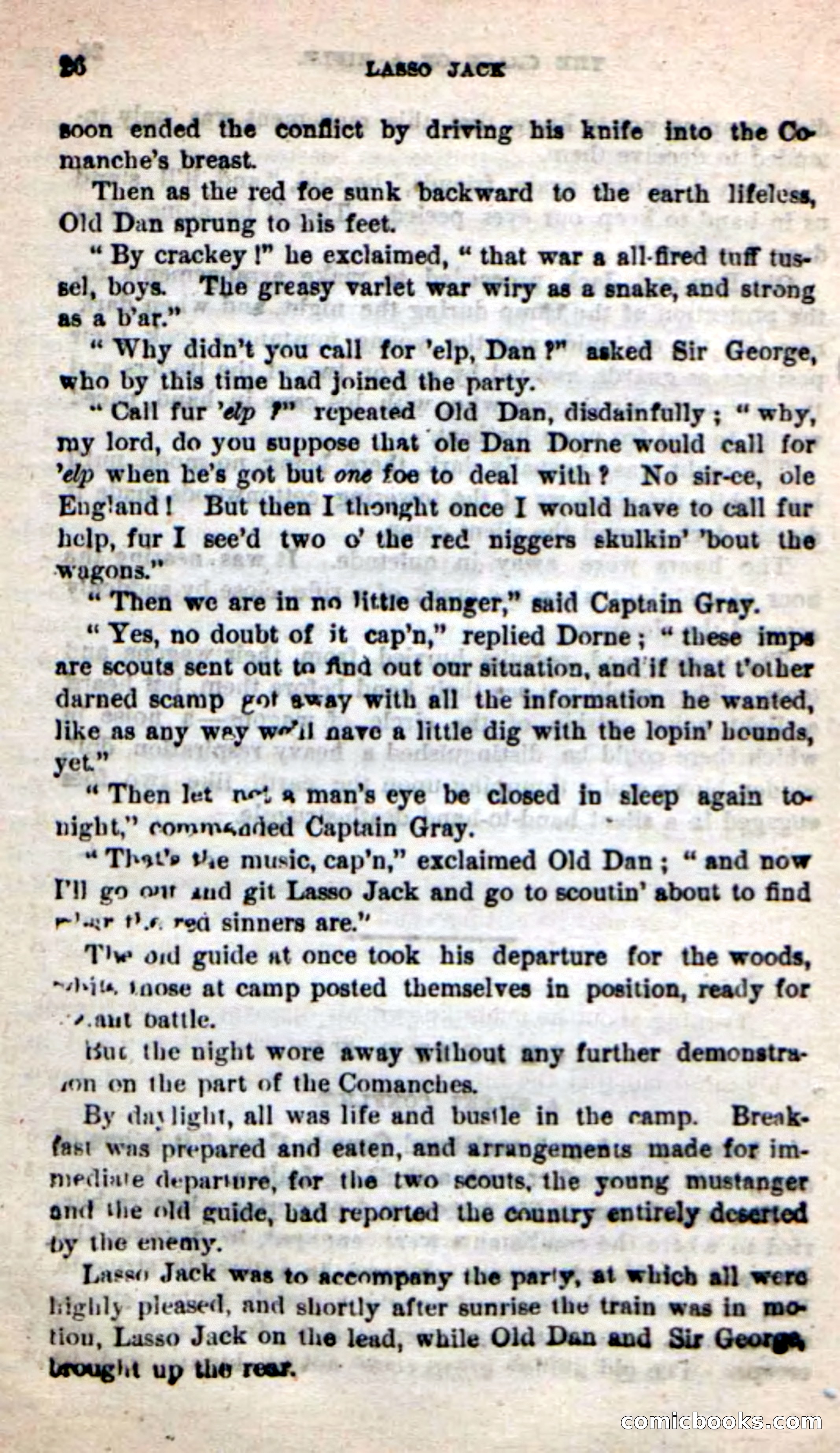 Beadle's New Dime Novels: The Young Mustanger — page 23 of 92