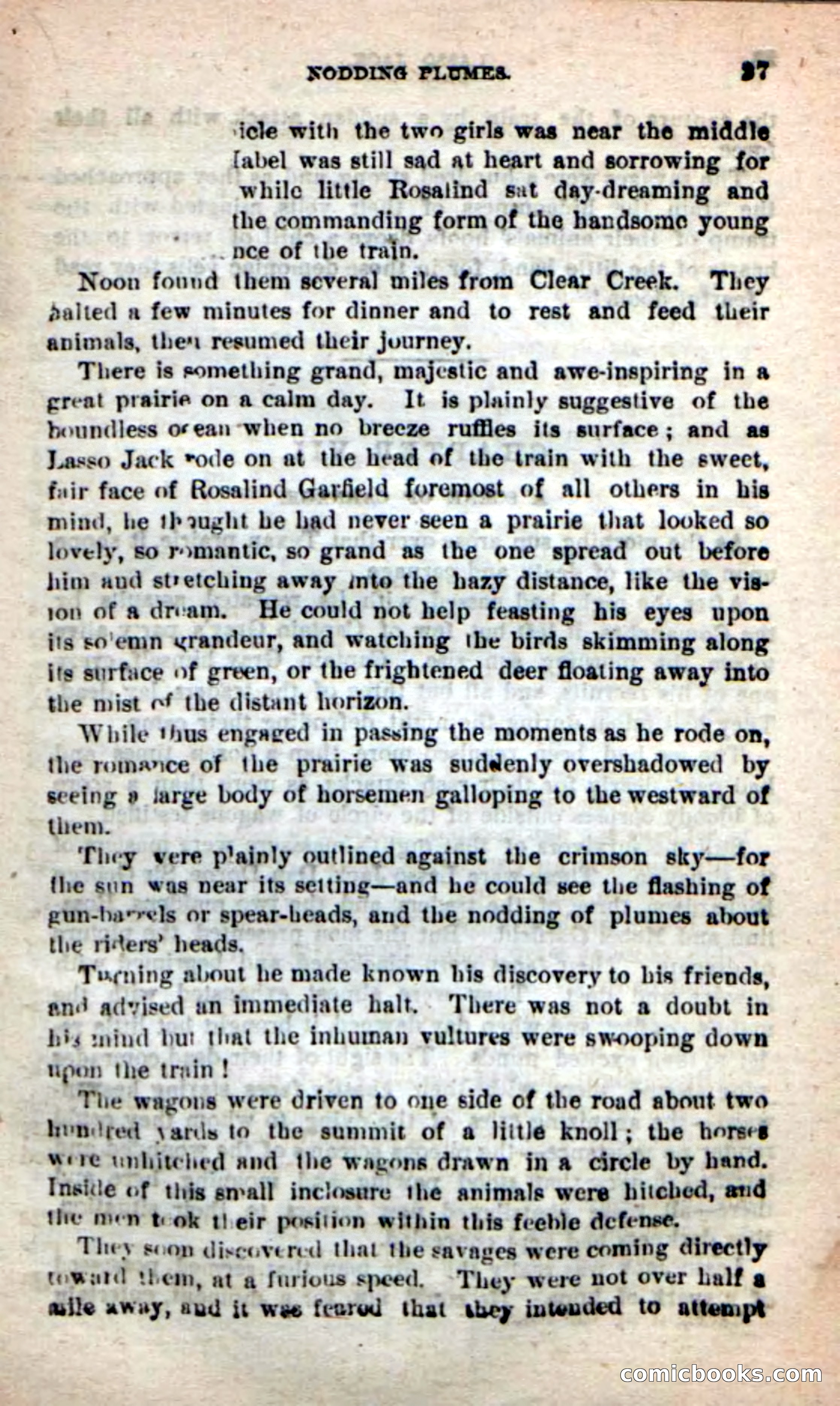 Beadle's New Dime Novels: The Young Mustanger — page 24 of 92