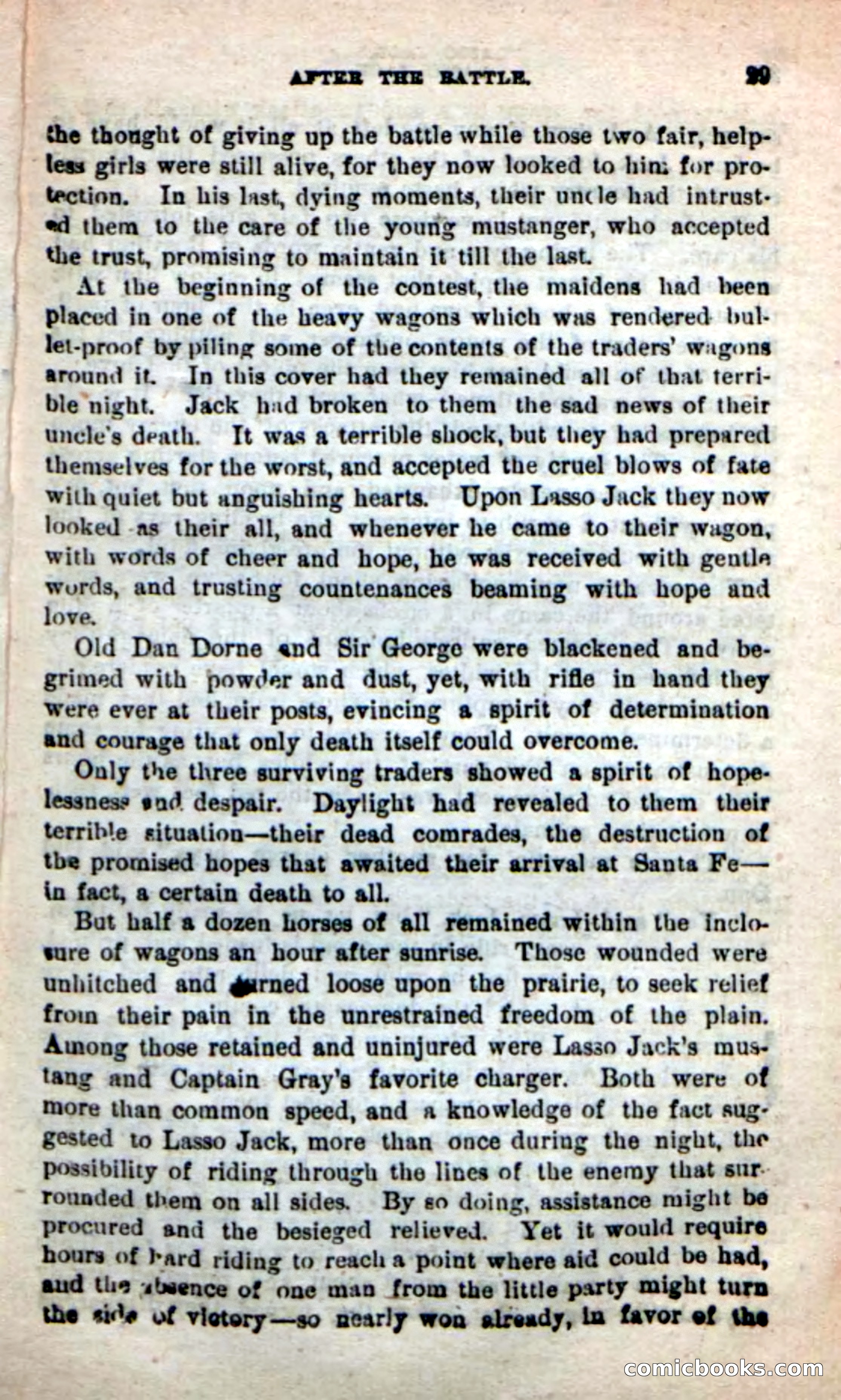 Beadle's New Dime Novels: The Young Mustanger — page 26 of 92