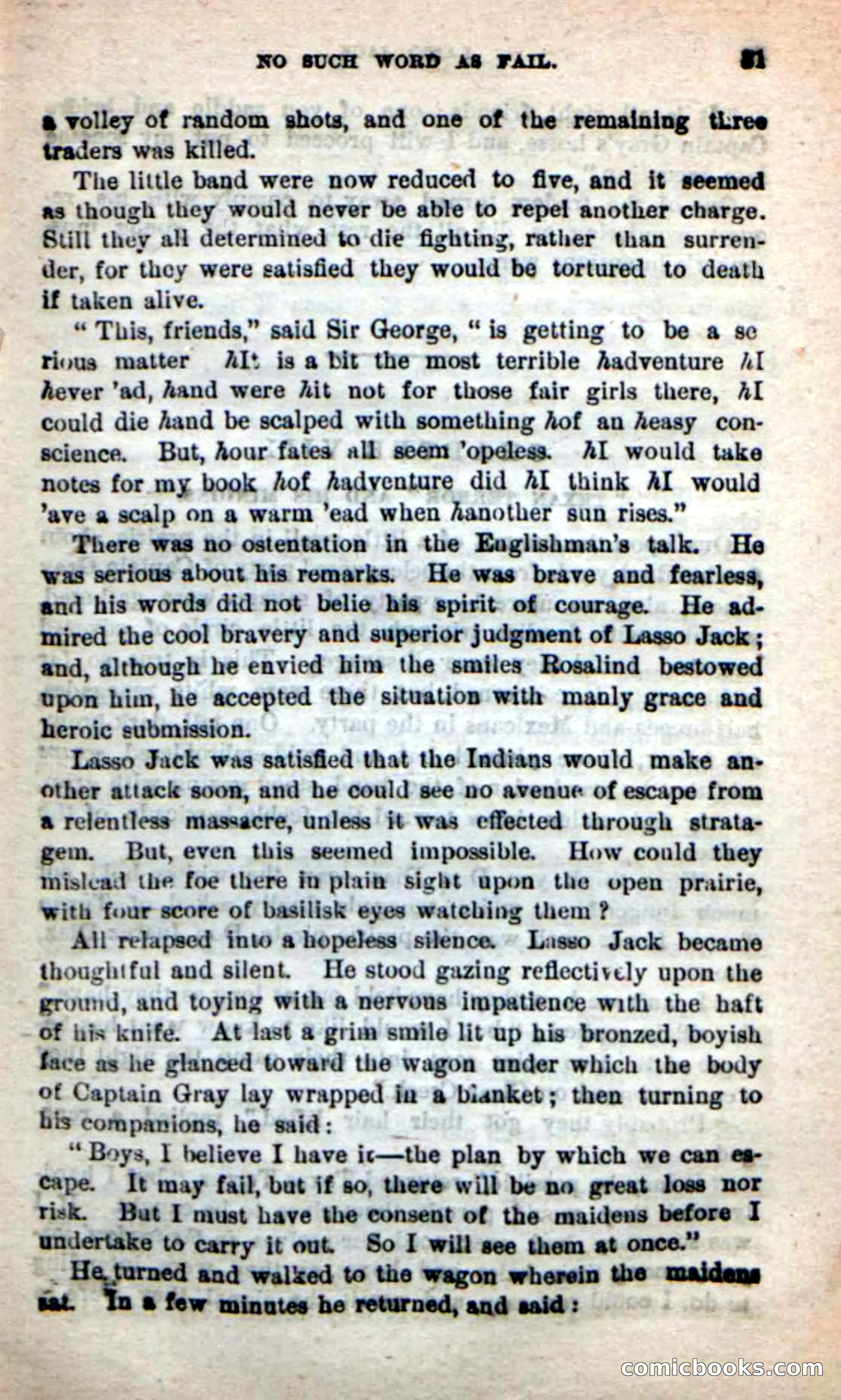 Beadle's New Dime Novels: The Young Mustanger — page 28 of 92