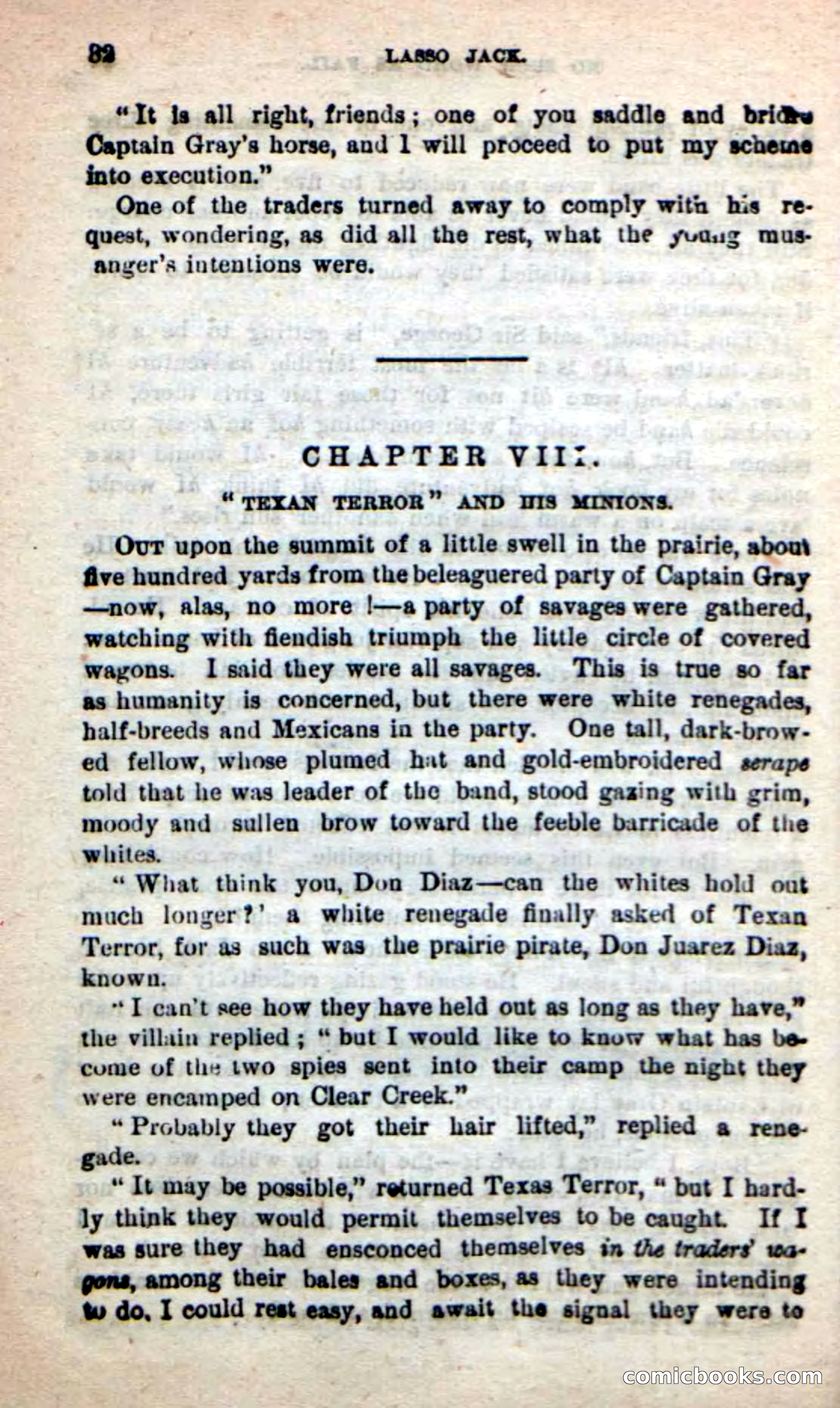 Beadle's New Dime Novels: The Young Mustanger — page 29 of 92