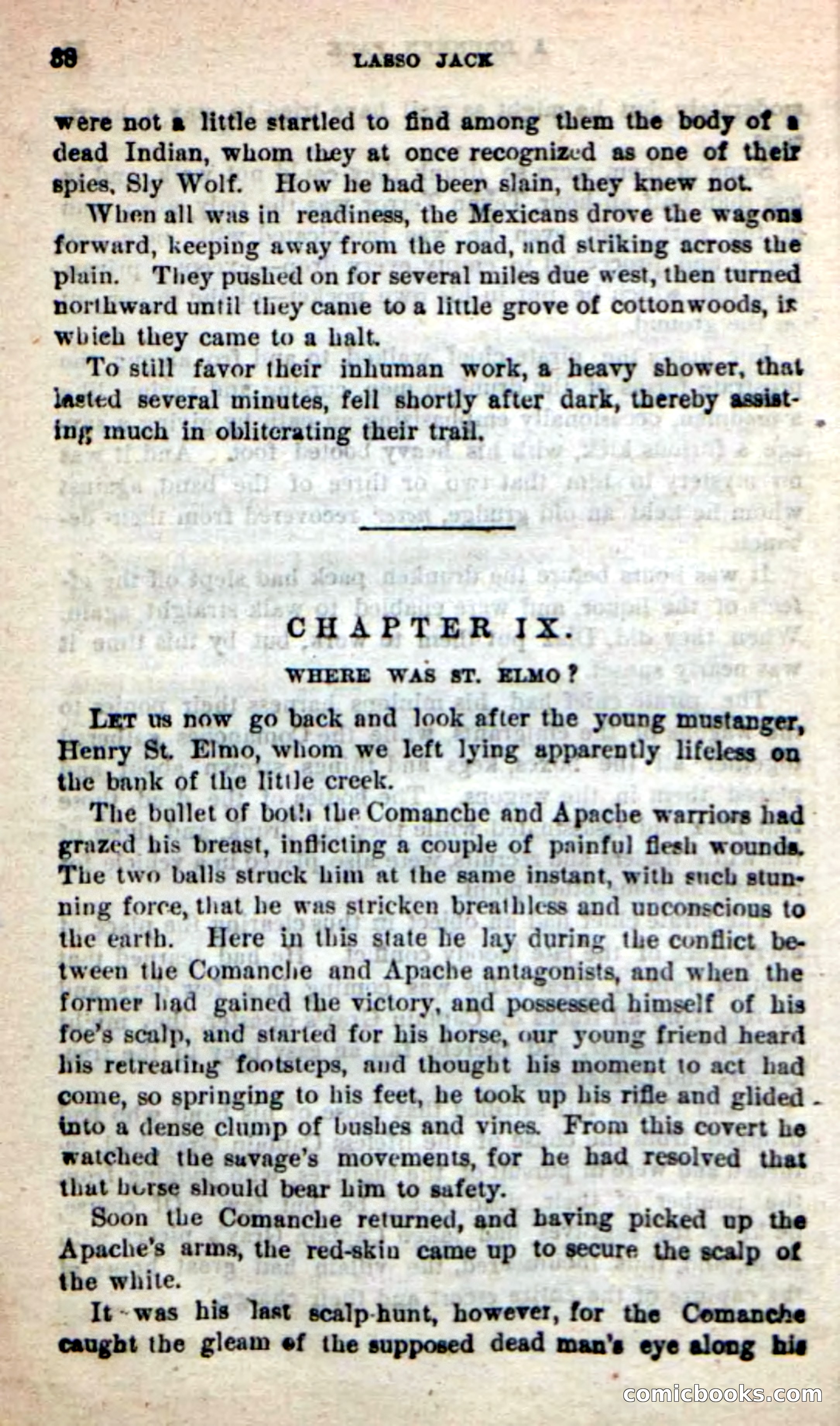 Beadle's New Dime Novels: The Young Mustanger — page 35 of 92