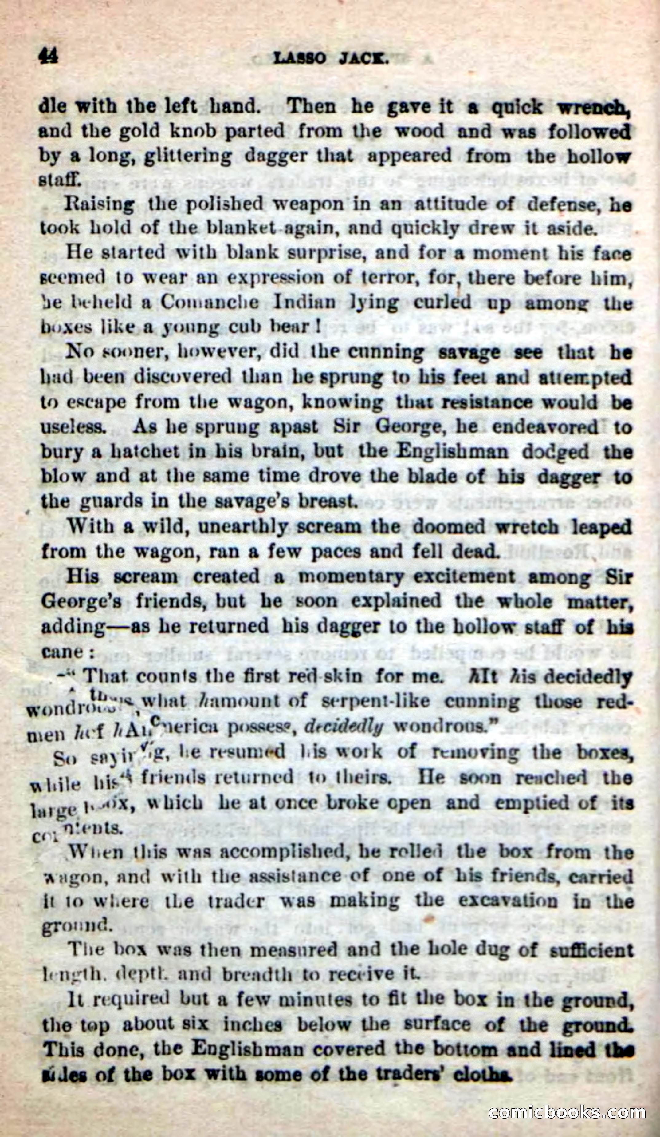 Beadle's New Dime Novels: The Young Mustanger — page 41 of 92