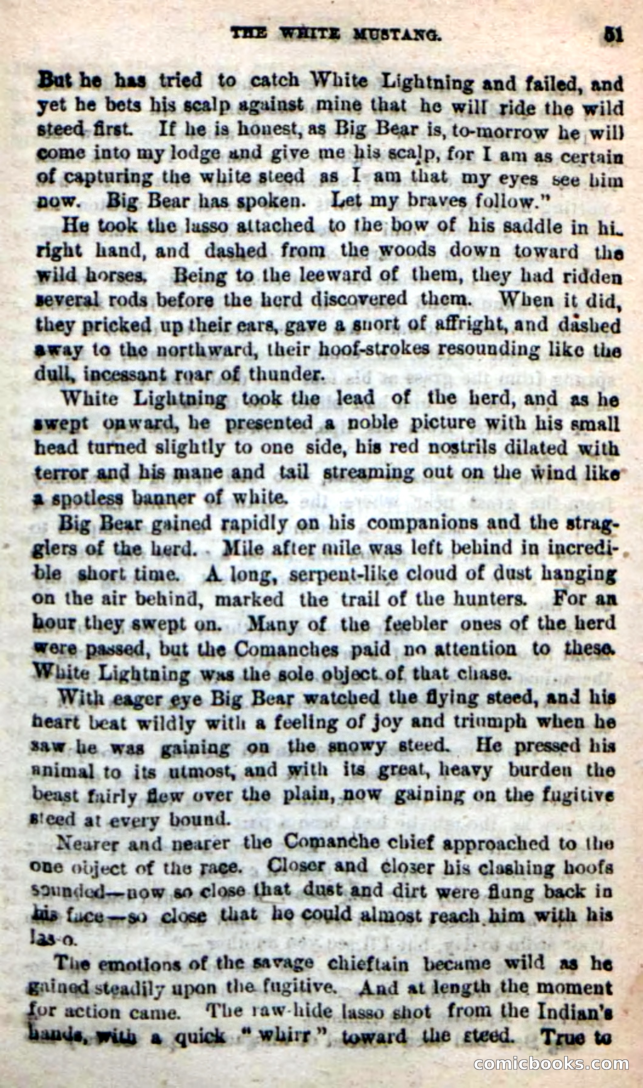 Beadle's New Dime Novels: The Young Mustanger — page 48 of 92