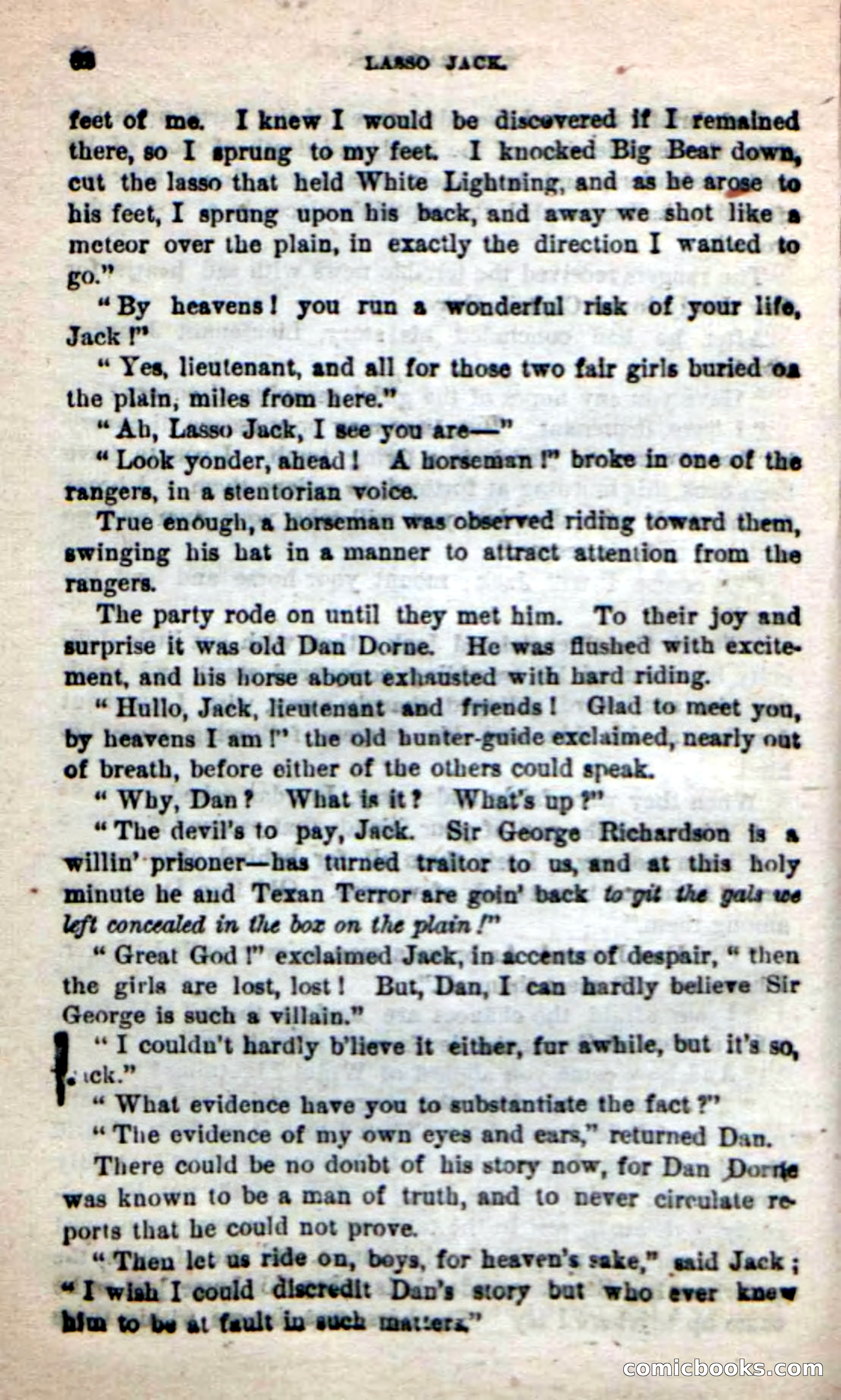 Beadle's New Dime Novels: The Young Mustanger — page 59 of 92