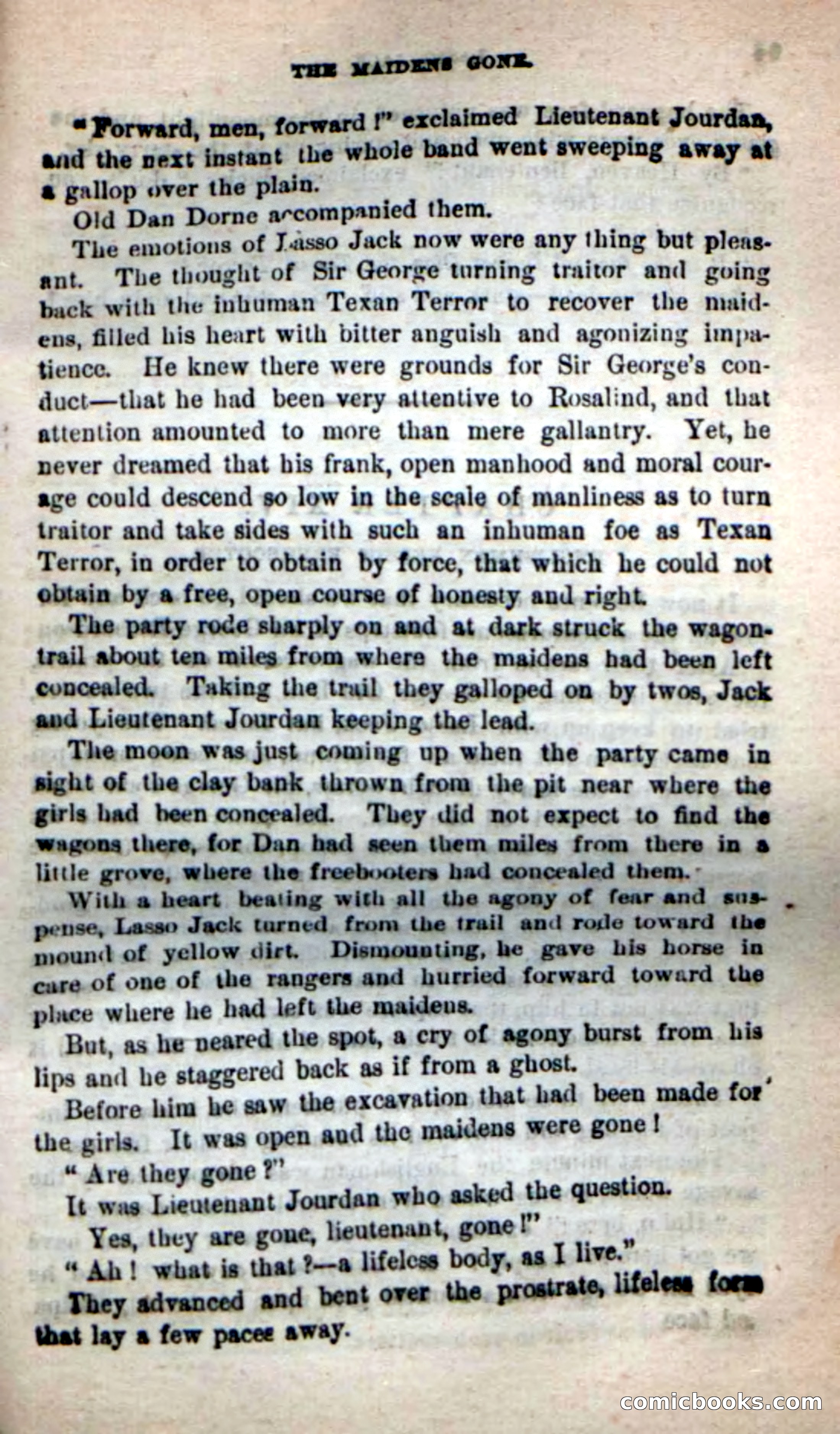Beadle's New Dime Novels: The Young Mustanger — page 60 of 92