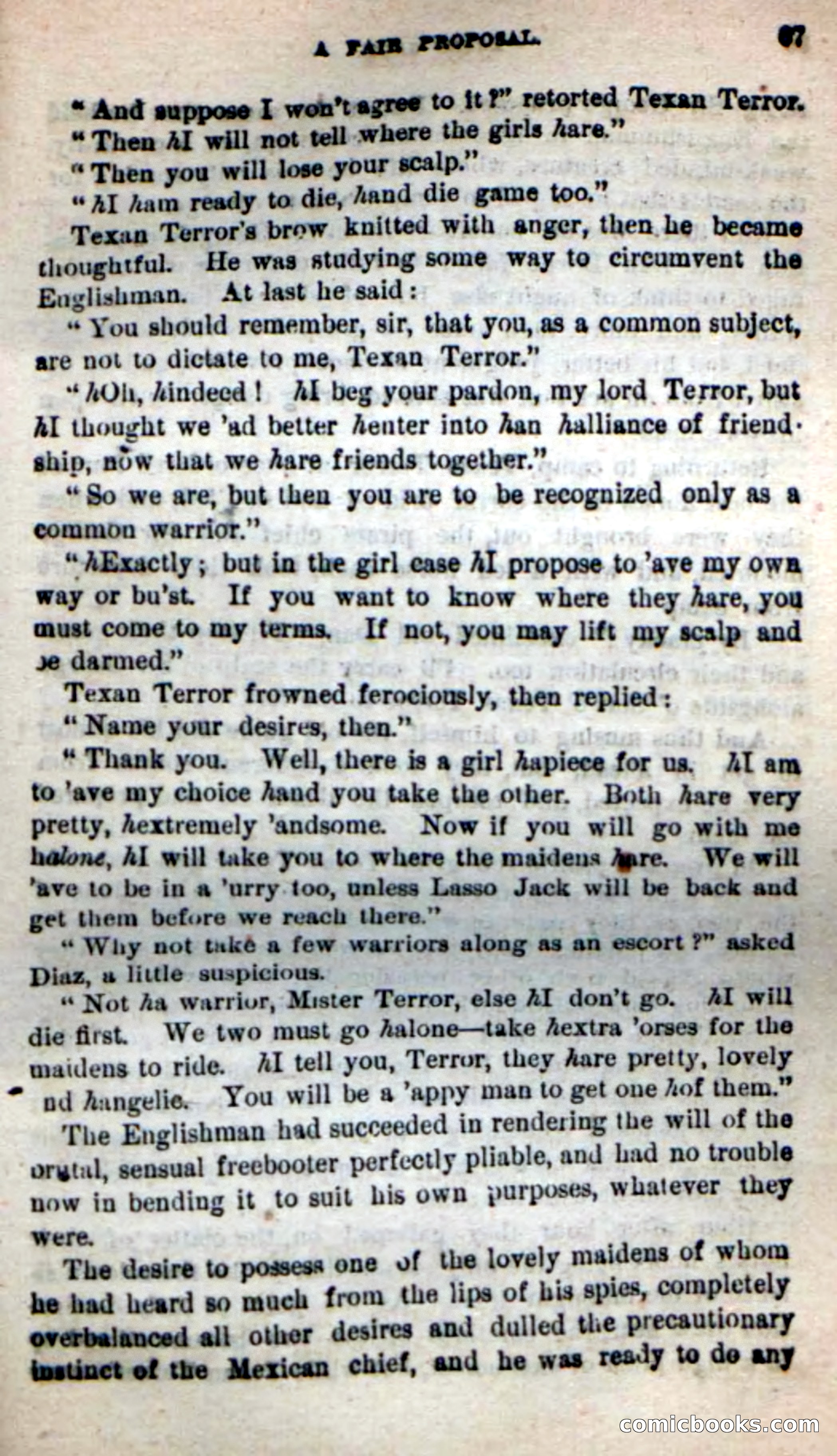 Beadle's New Dime Novels: The Young Mustanger — page 64 of 92