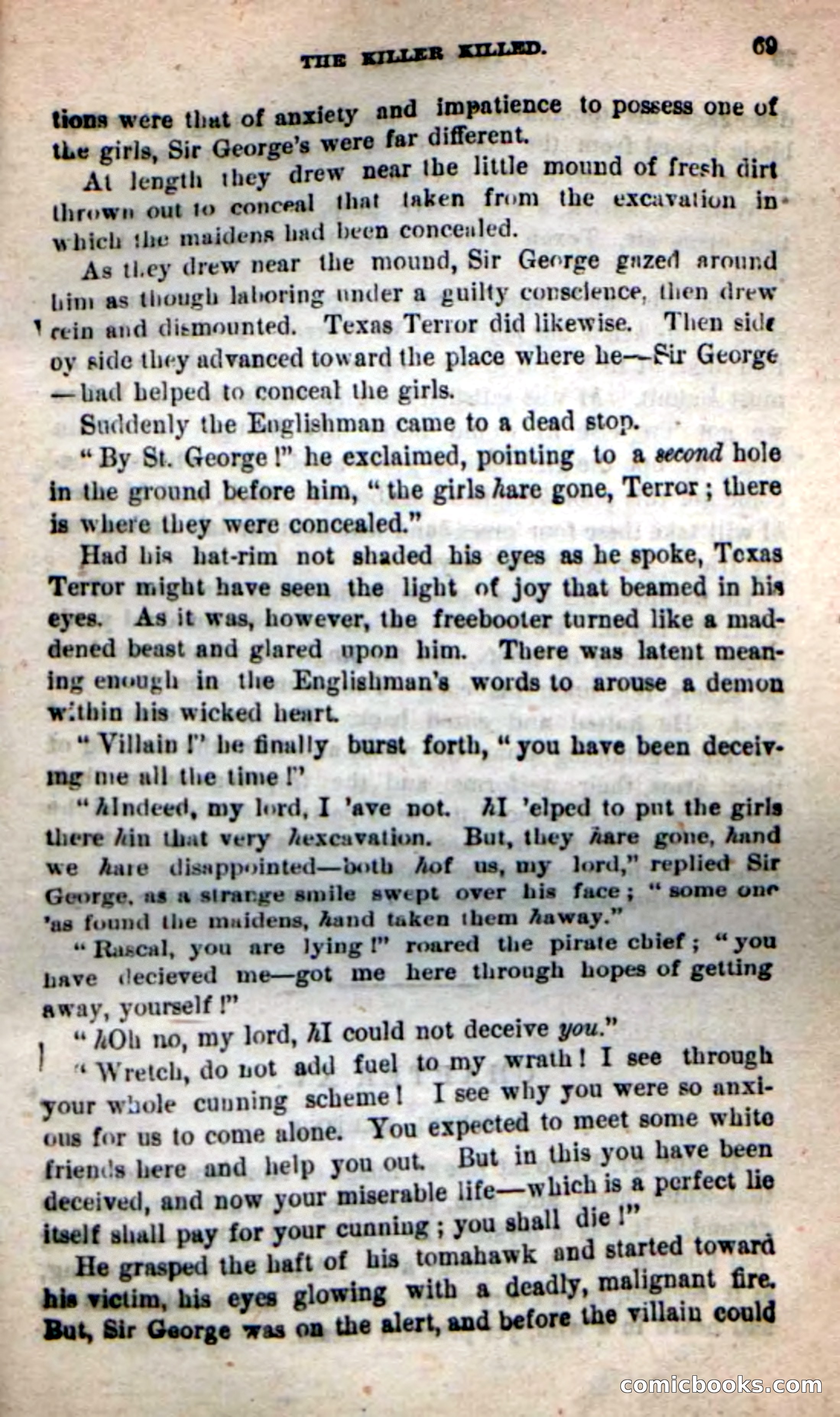 Beadle's New Dime Novels: The Young Mustanger — page 66 of 92