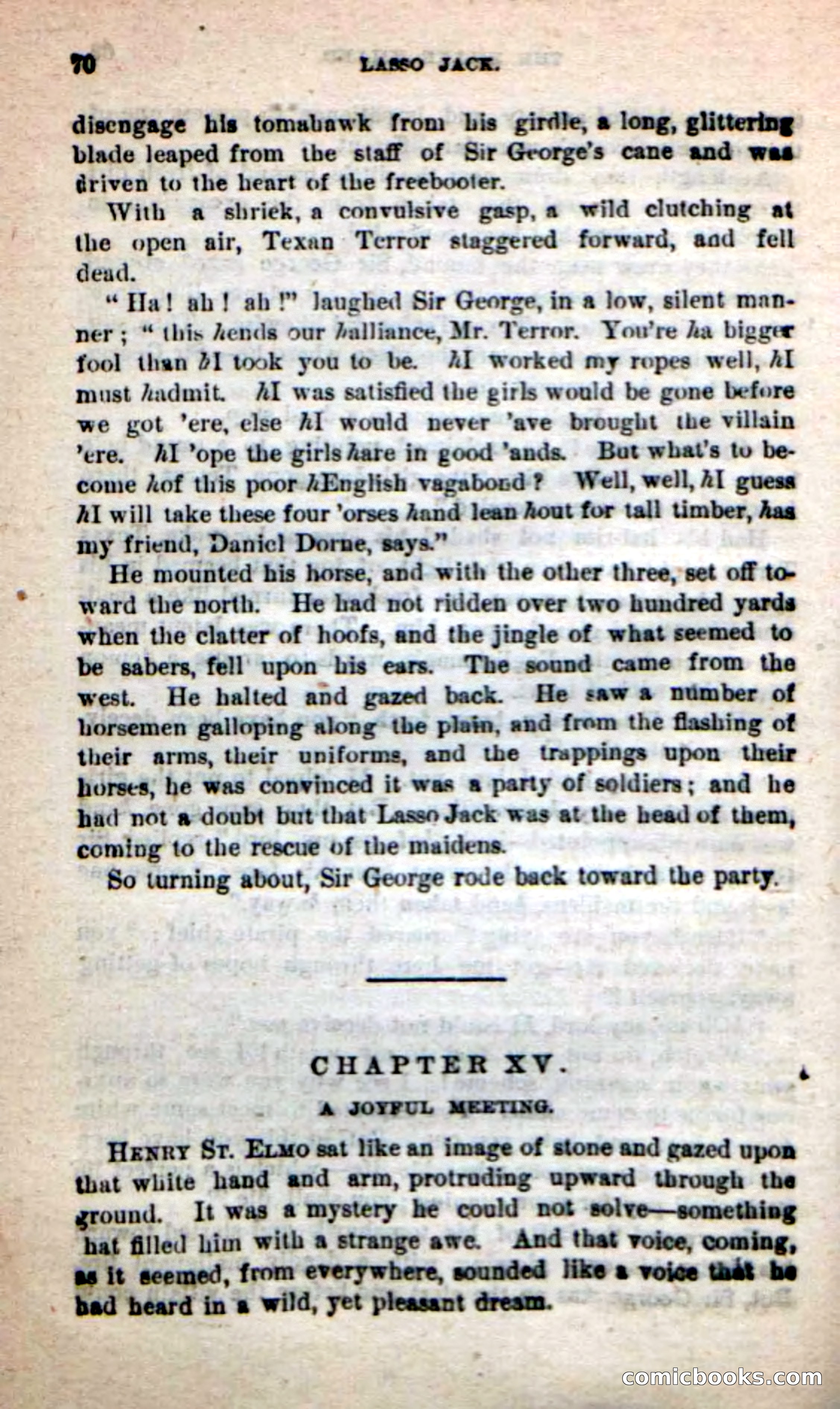 Beadle's New Dime Novels: The Young Mustanger — page 67 of 92
