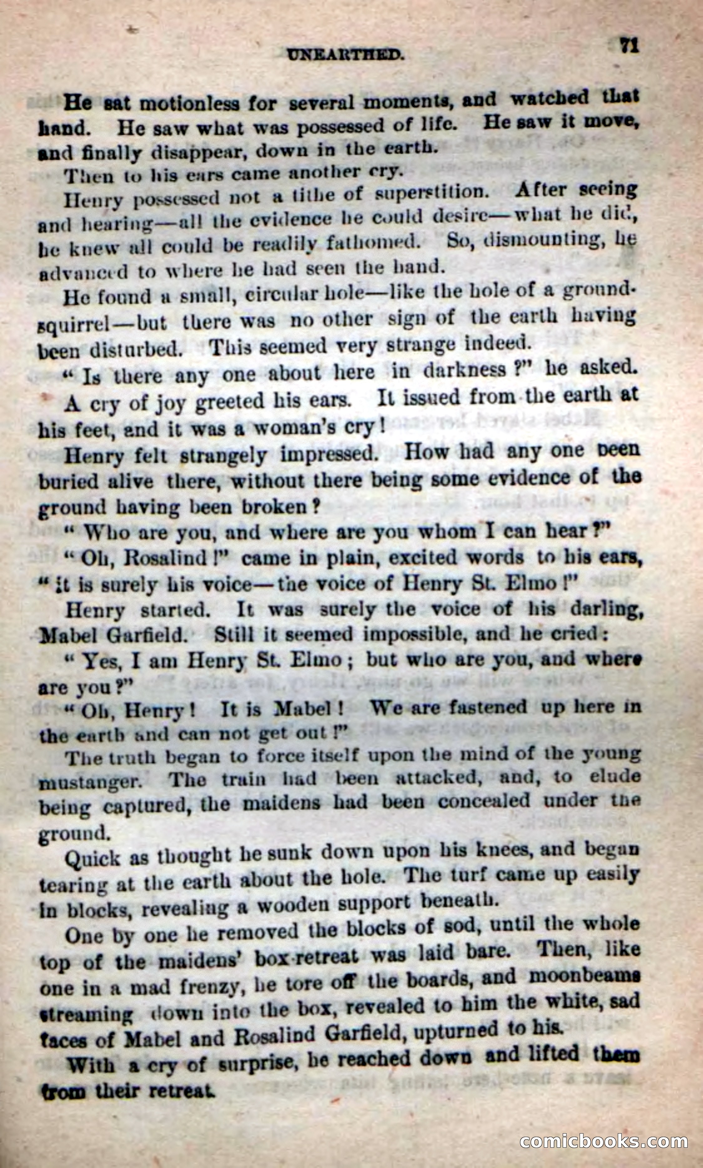 Beadle's New Dime Novels: The Young Mustanger — page 68 of 92