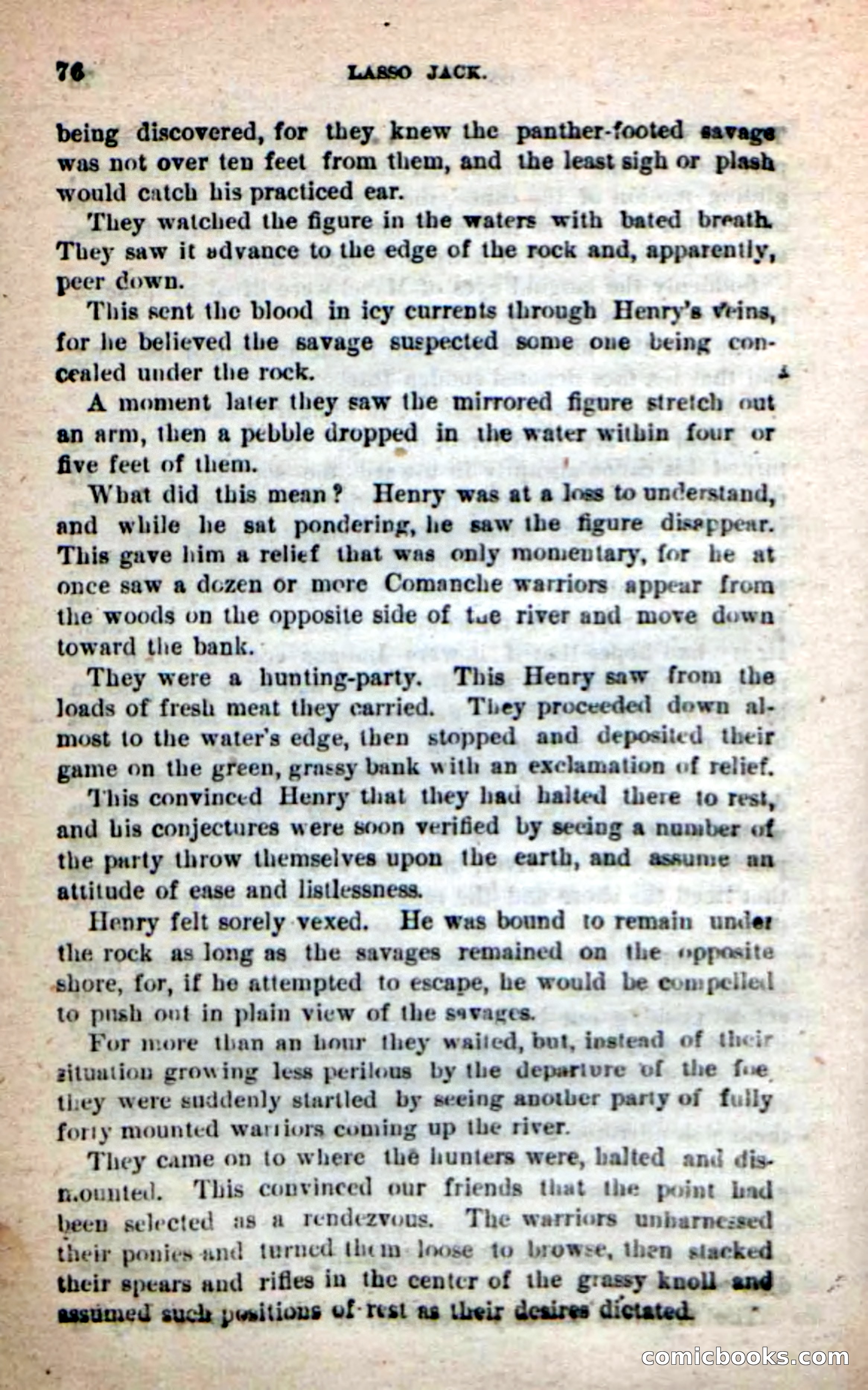 Beadle's New Dime Novels: The Young Mustanger — page 73 of 92