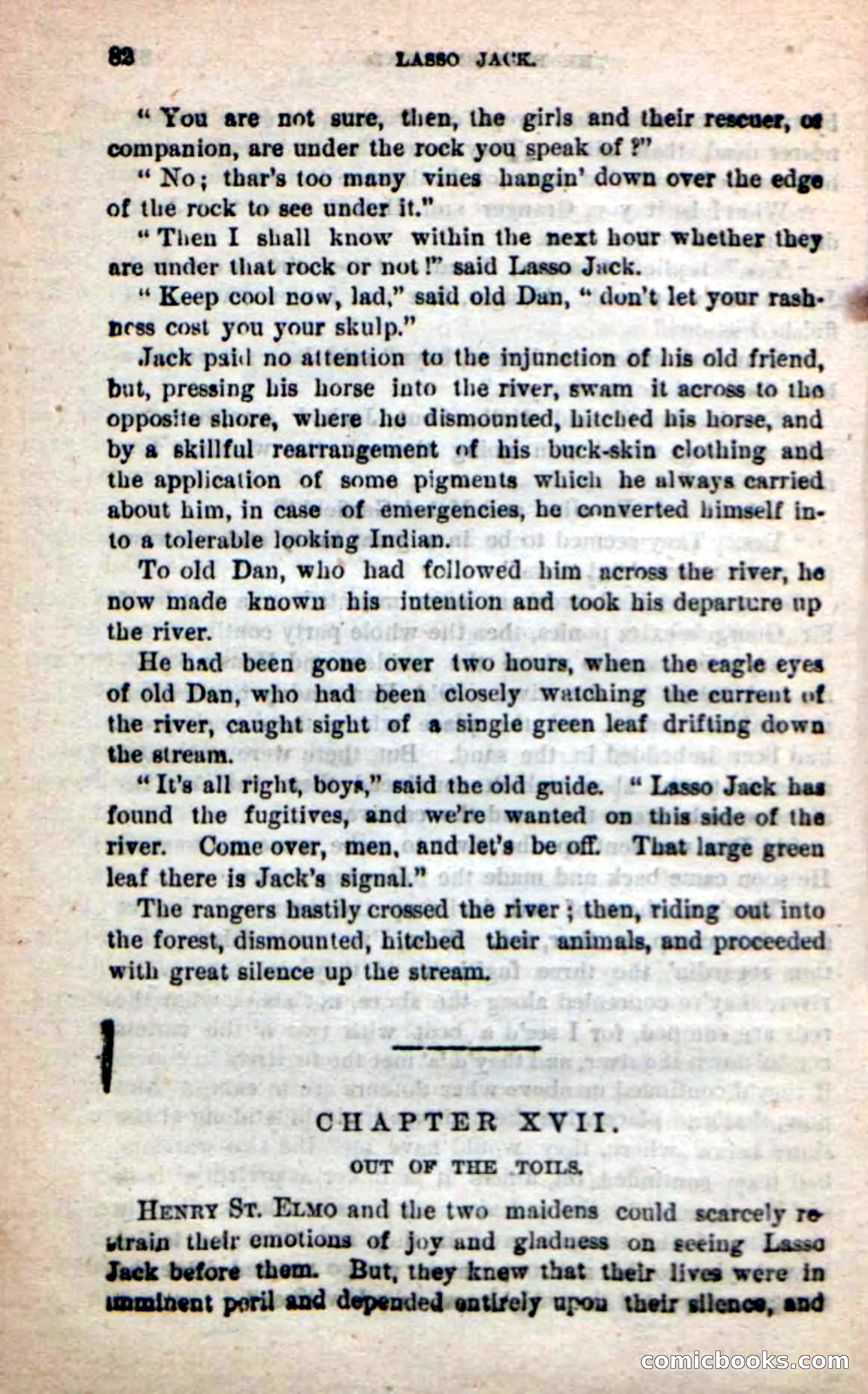 Beadle's New Dime Novels: The Young Mustanger — page 79 of 92