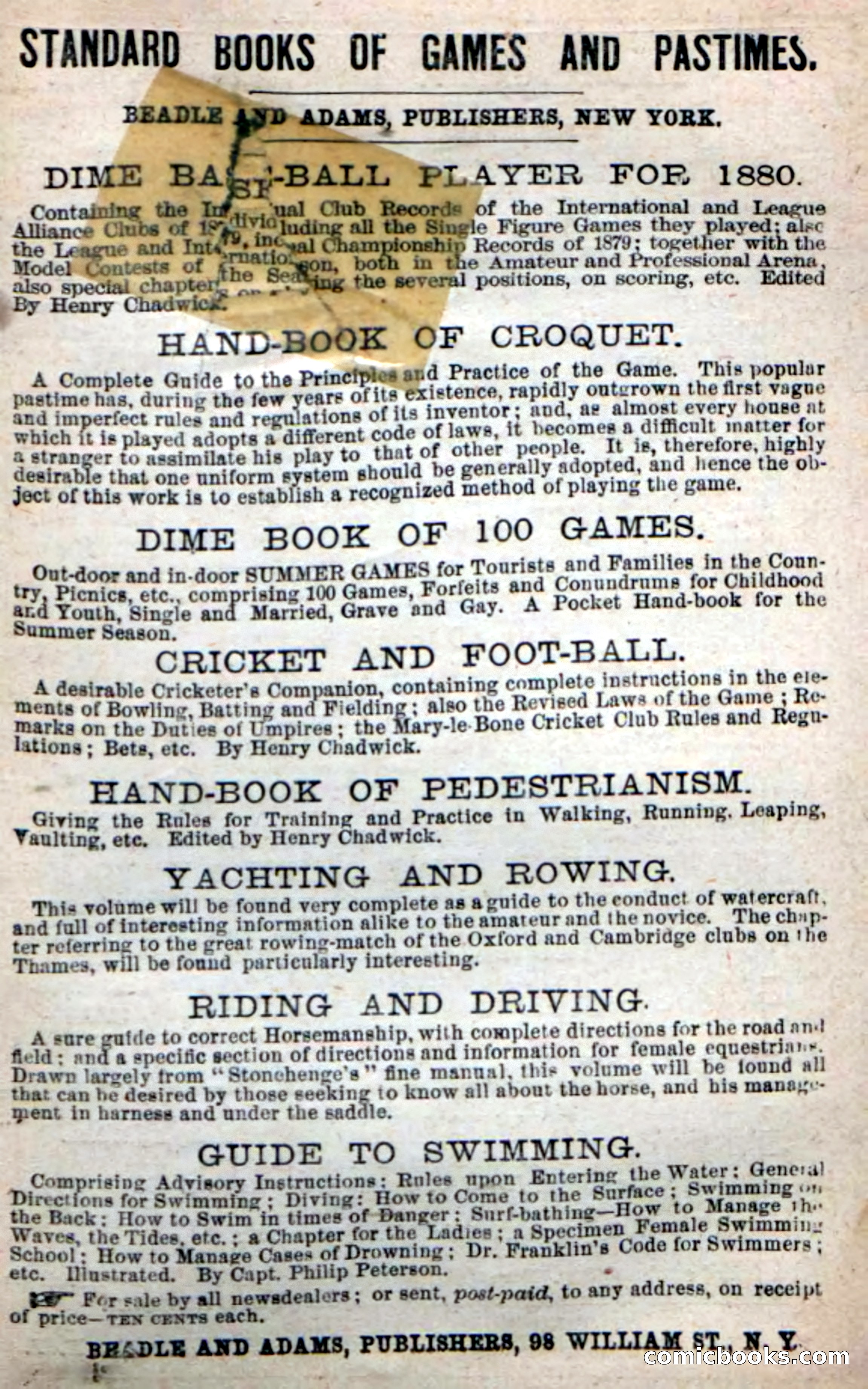 Beadle's New Dime Novels: The Young Mustanger — page 84 of 92